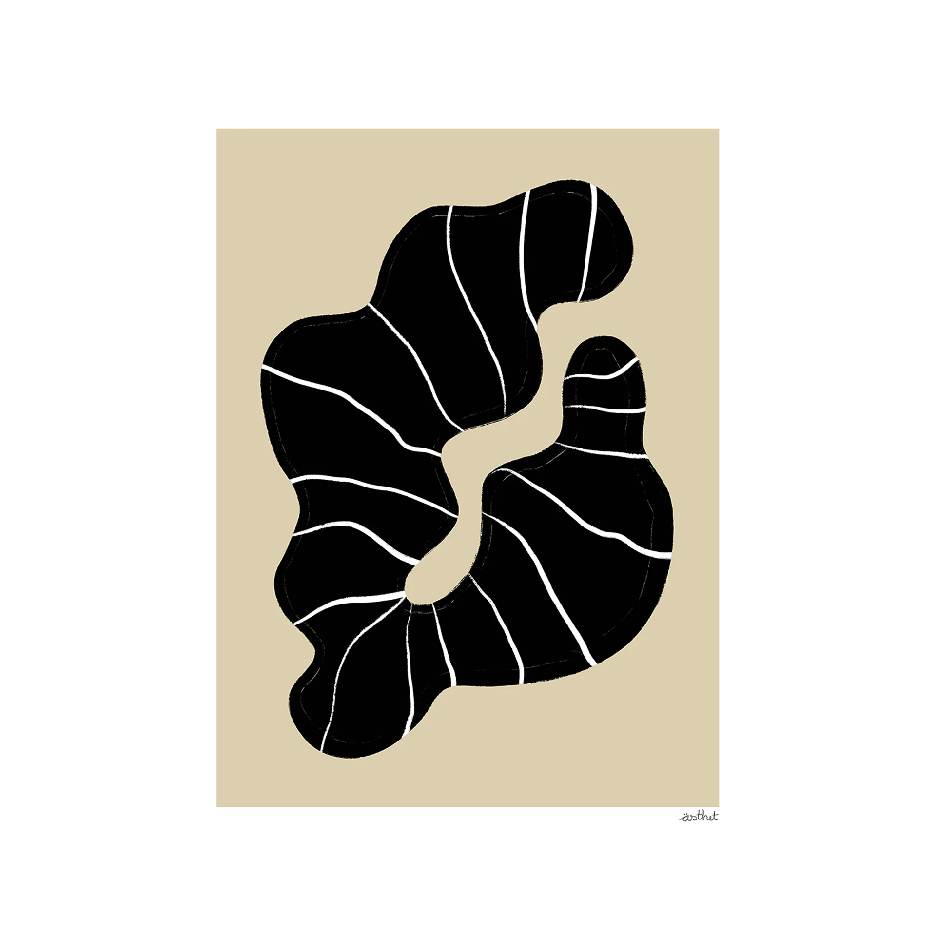Poster Beach Find , 50x70 cm Paper Collective