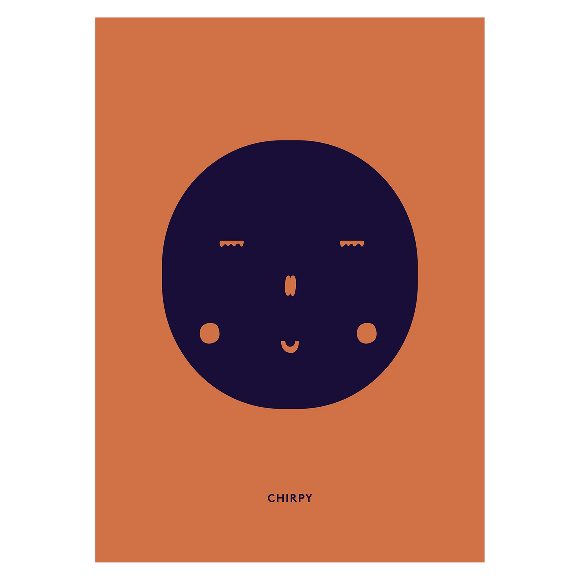 Poster Chirpy Feeling, 30x40 cm Paper Collective