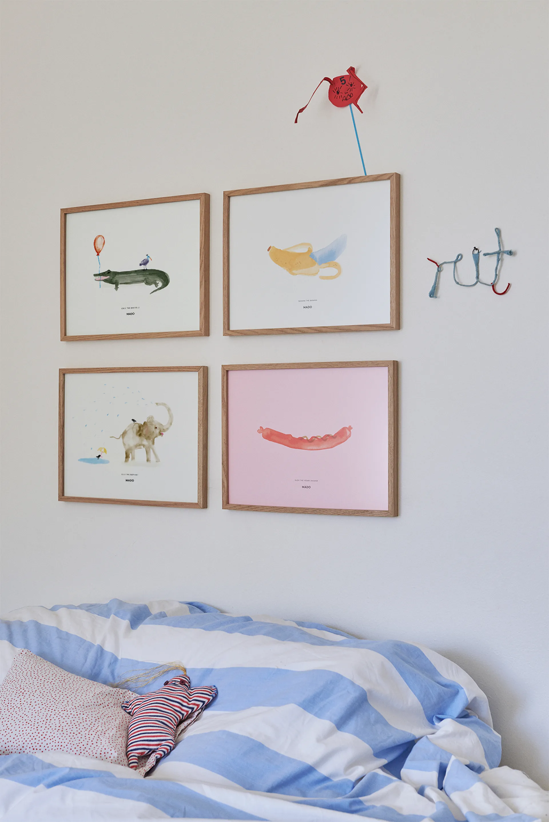 Poster Coco il coccodrillo, 30x40 cm Paper Collective