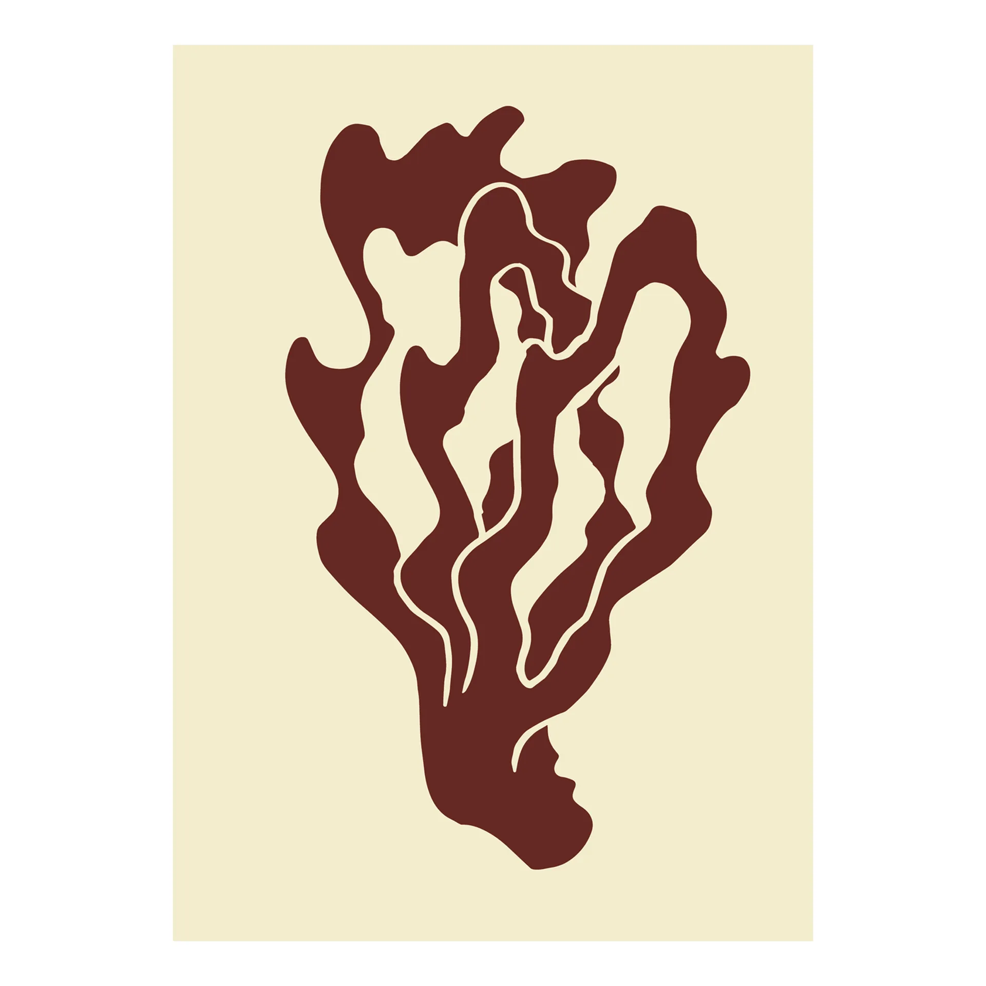 Poster Coral 01, 50x70 cm Paper Collective