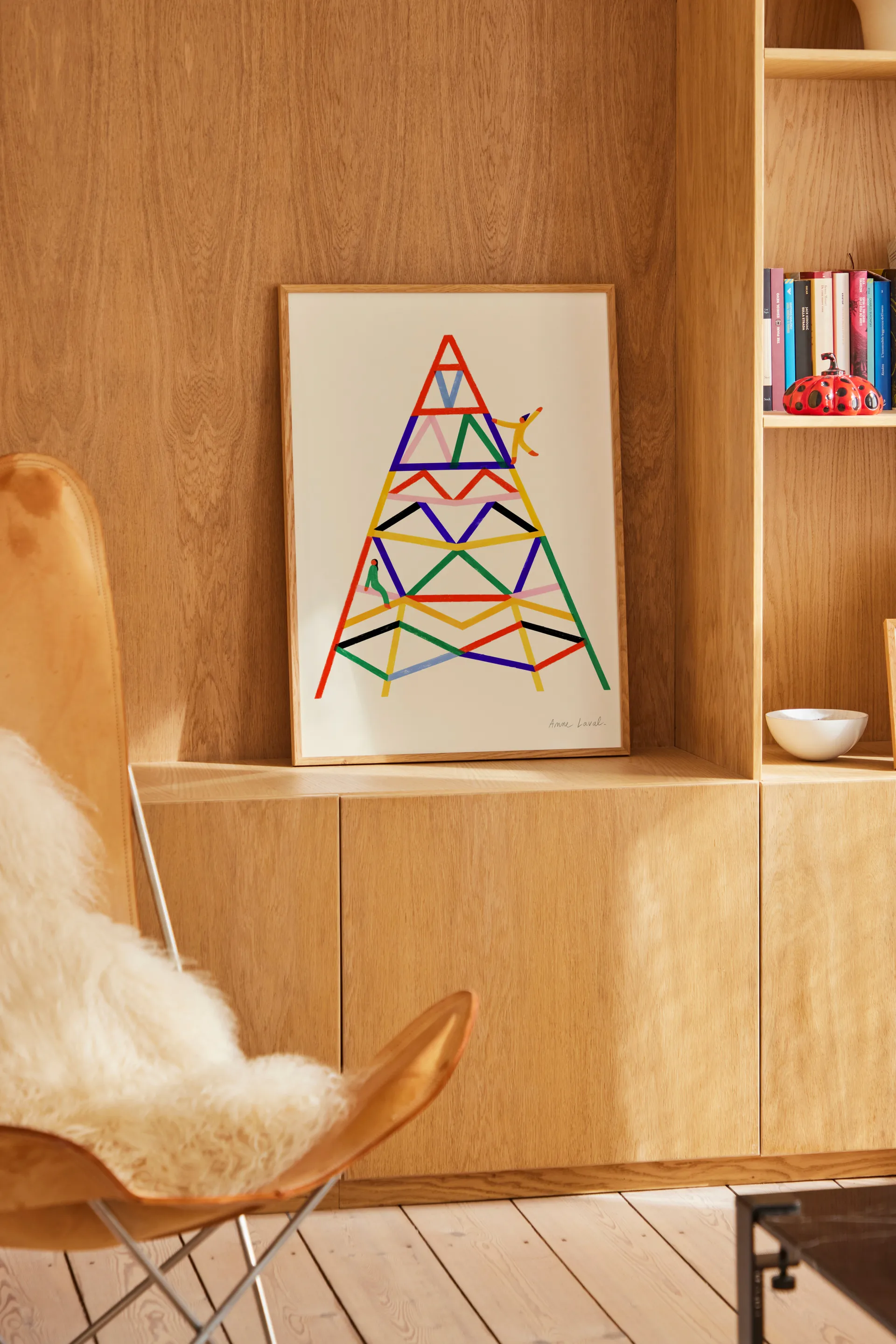 Poster Escalader , 50x70 cm Paper Collective