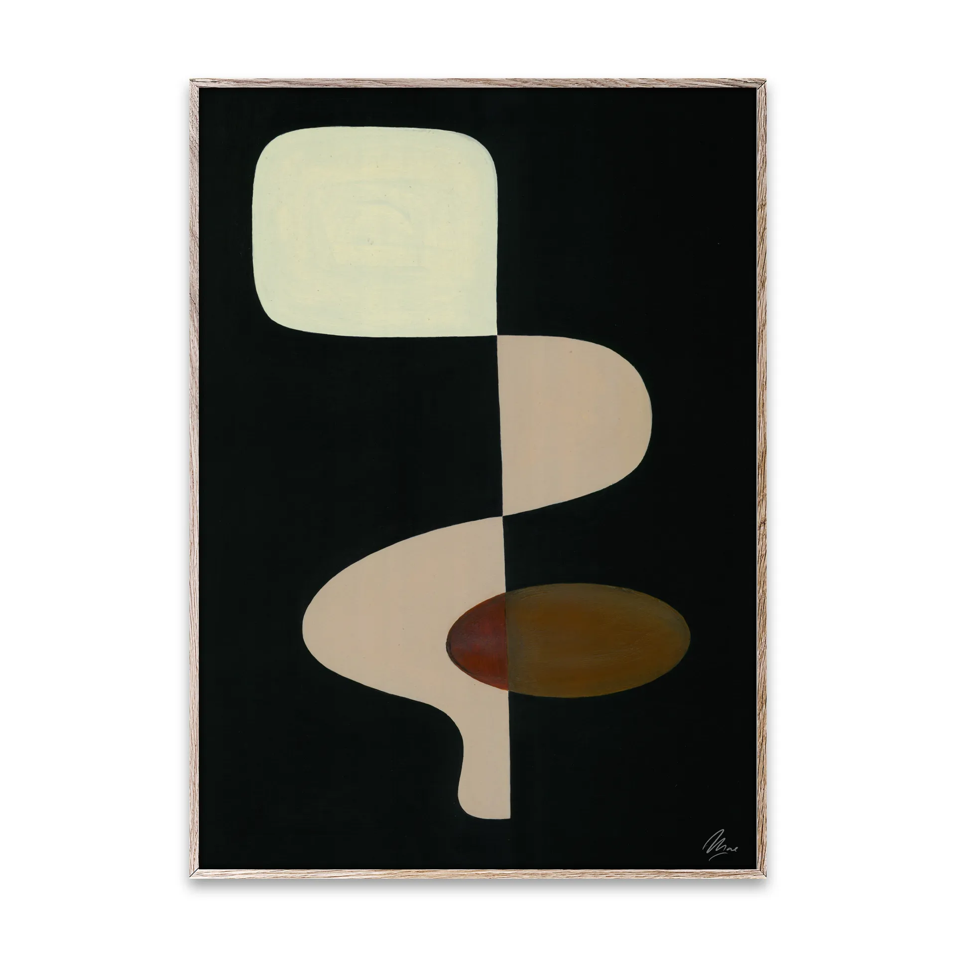 Poster Faces 02, 50x70 cm Paper Collective