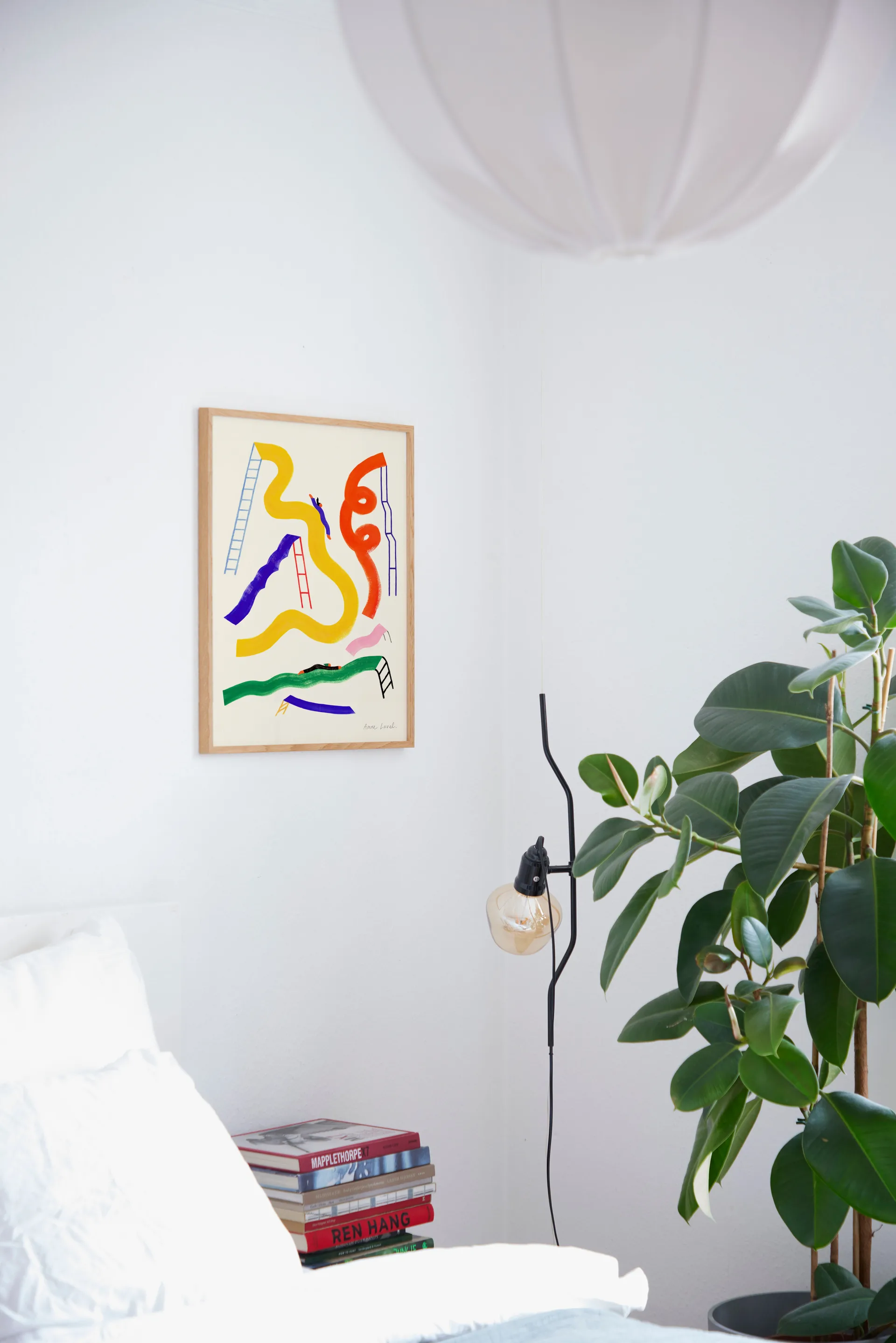 Poster Glisser , 30x40 cm Paper Collective