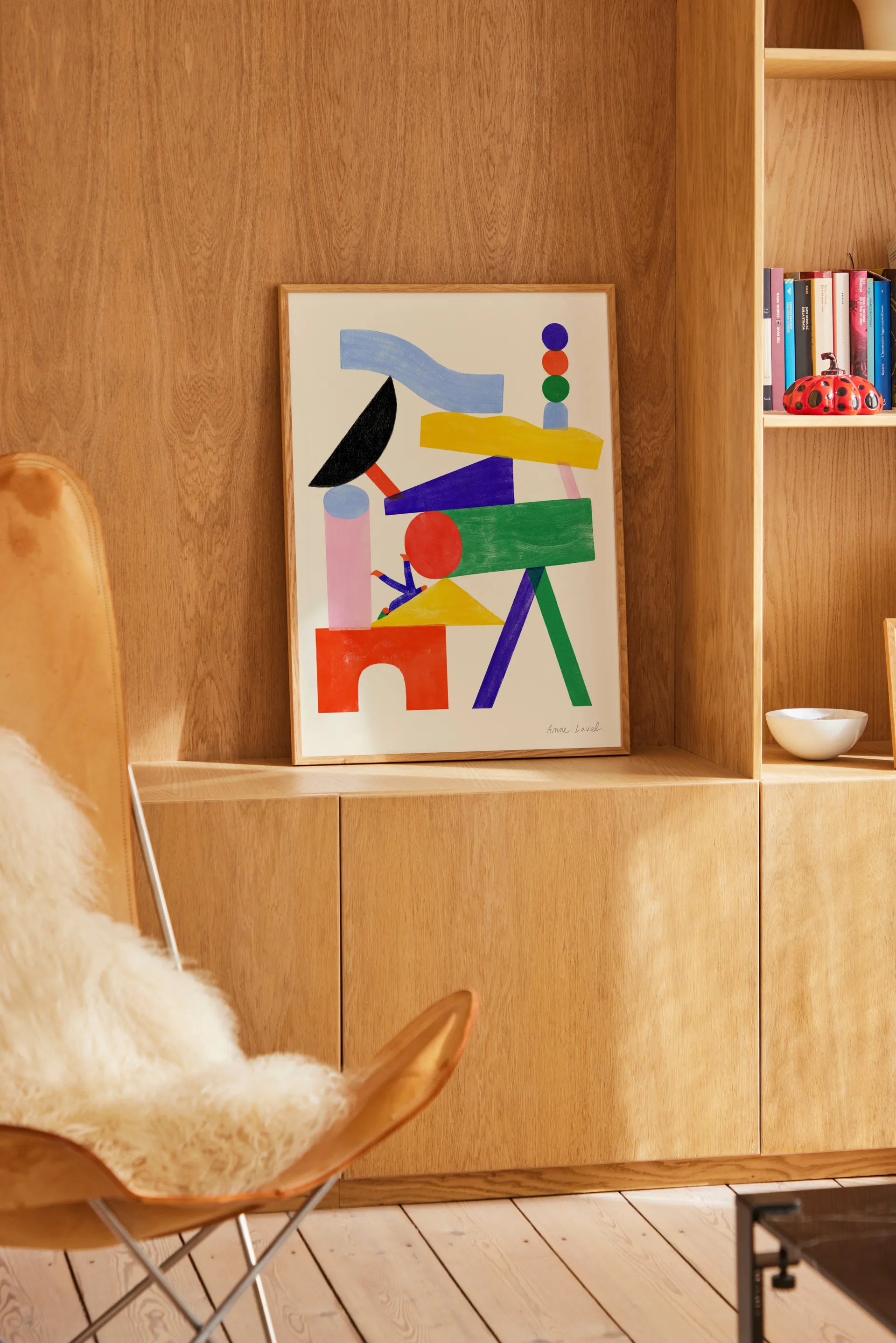 Poster Jouer , 50x70 cm Paper Collective