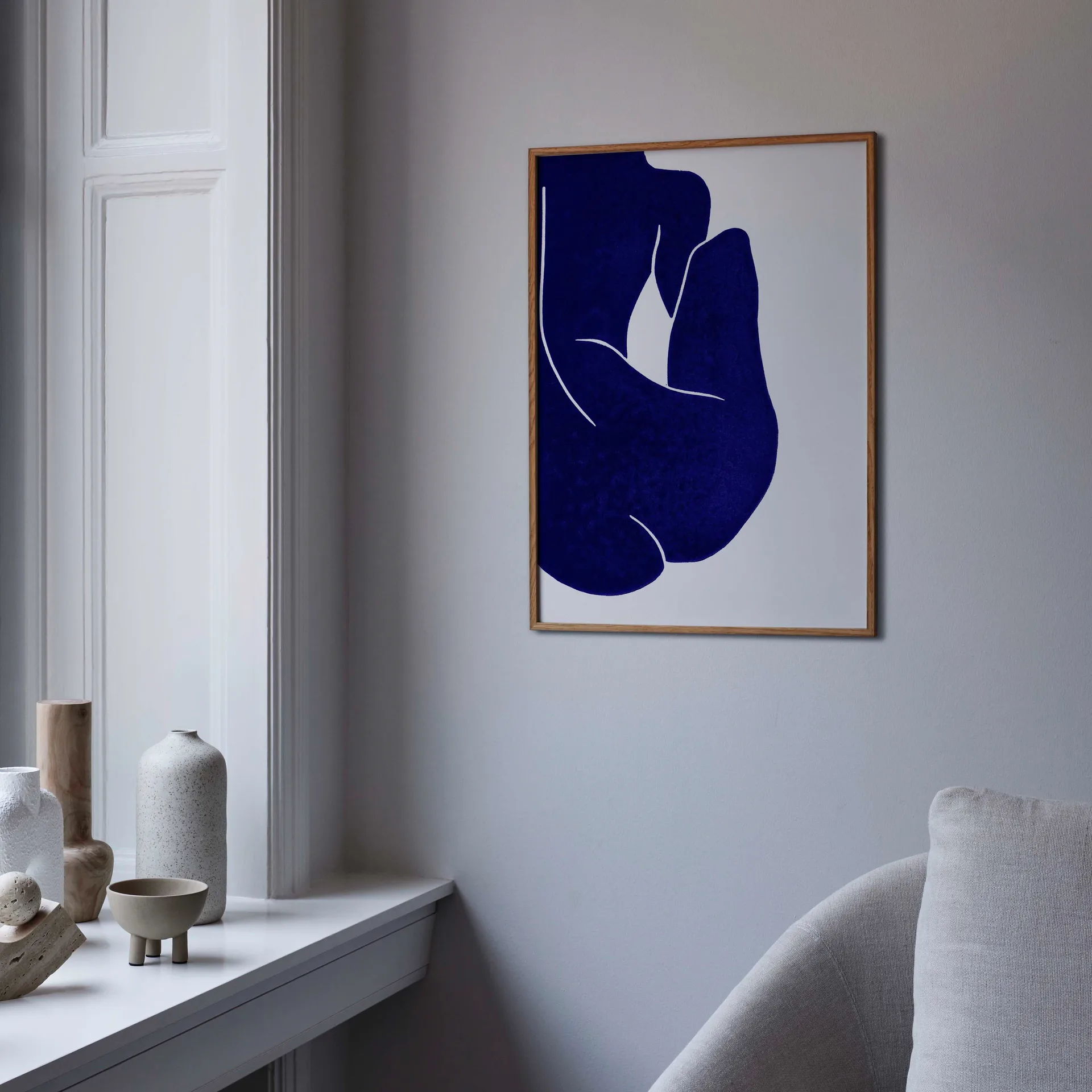 Poster Linocut II , 30x40 cm Paper Collective