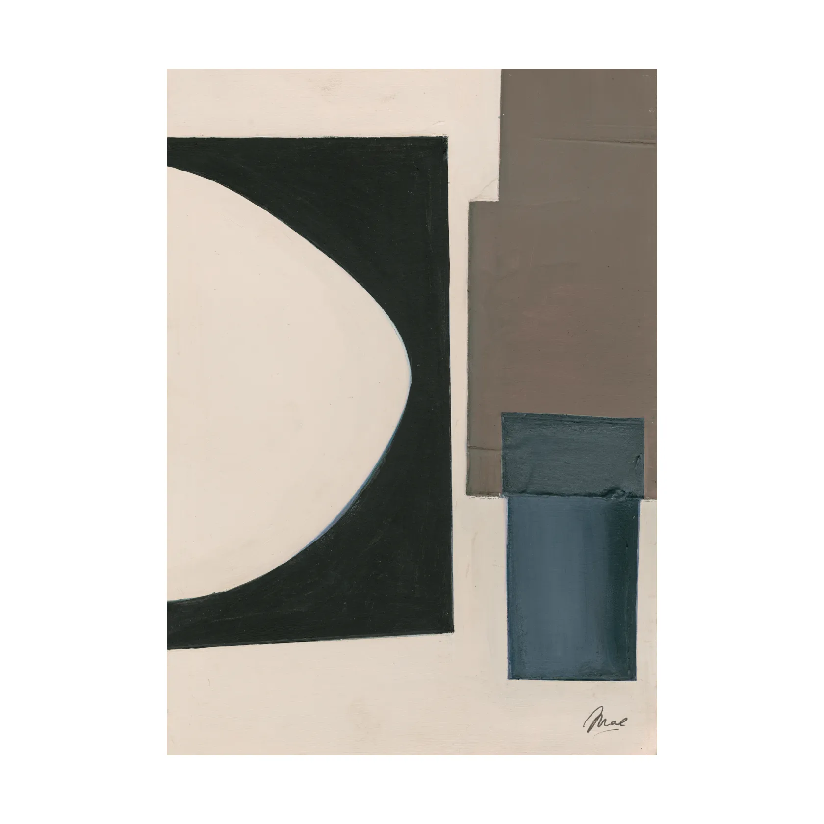 Poster Lunar Light, 50x70 cm Paper Collective