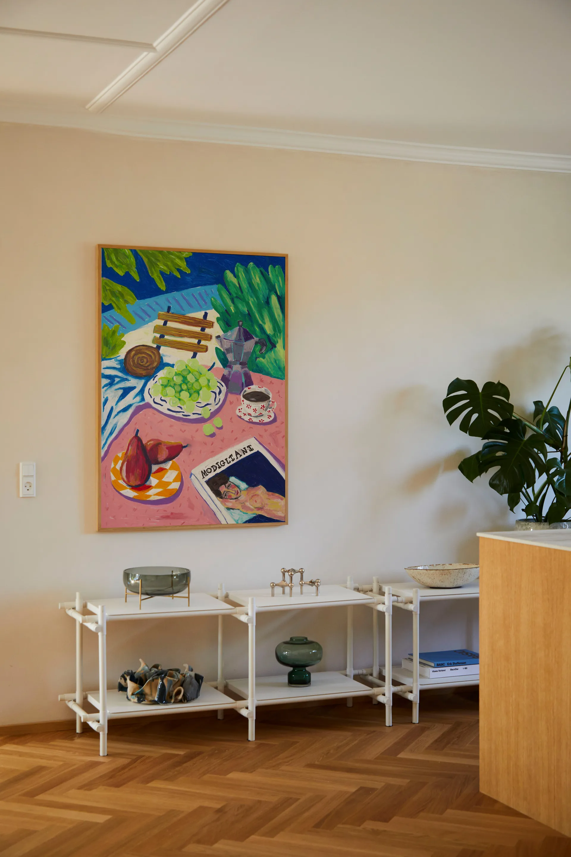 Poster Modigliani in the Garden, 50x70 cm Paper Collective