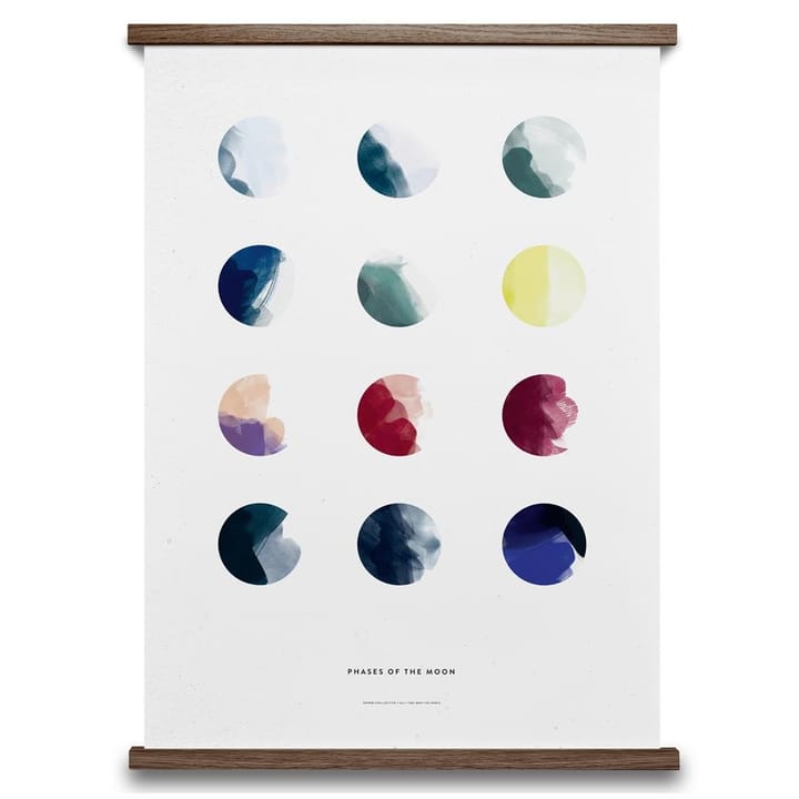 Poster Moon phases - 50x70 cm - Paper Collective