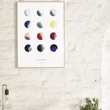 Poster Moon phases - 50x70 cm - Paper Collective