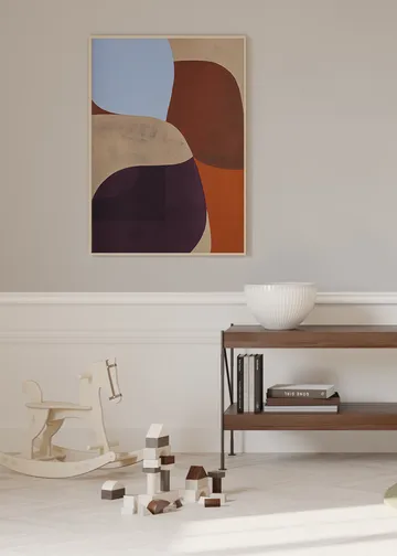 Poster Painted Shapes 02 - 30x40 cm - Paper Collective