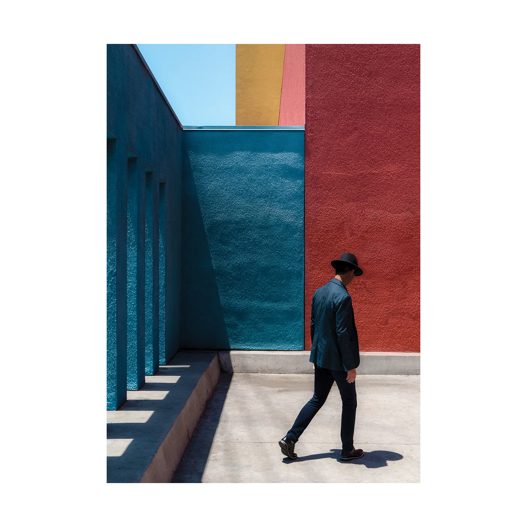 Poster Primary Spaces, 30x40 cm Paper Collective