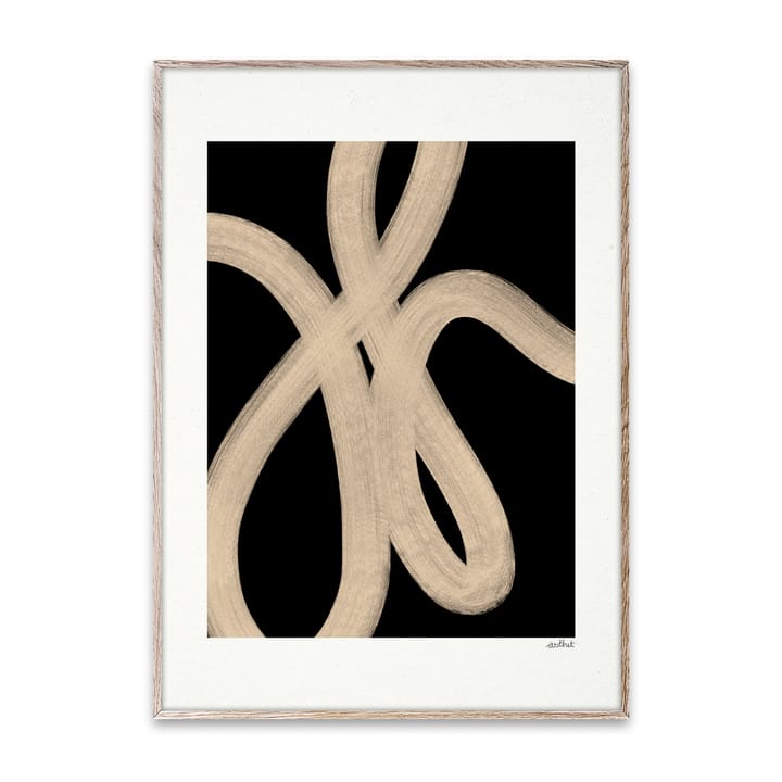 Poster Sand Lines , 30x40 cm Paper Collective