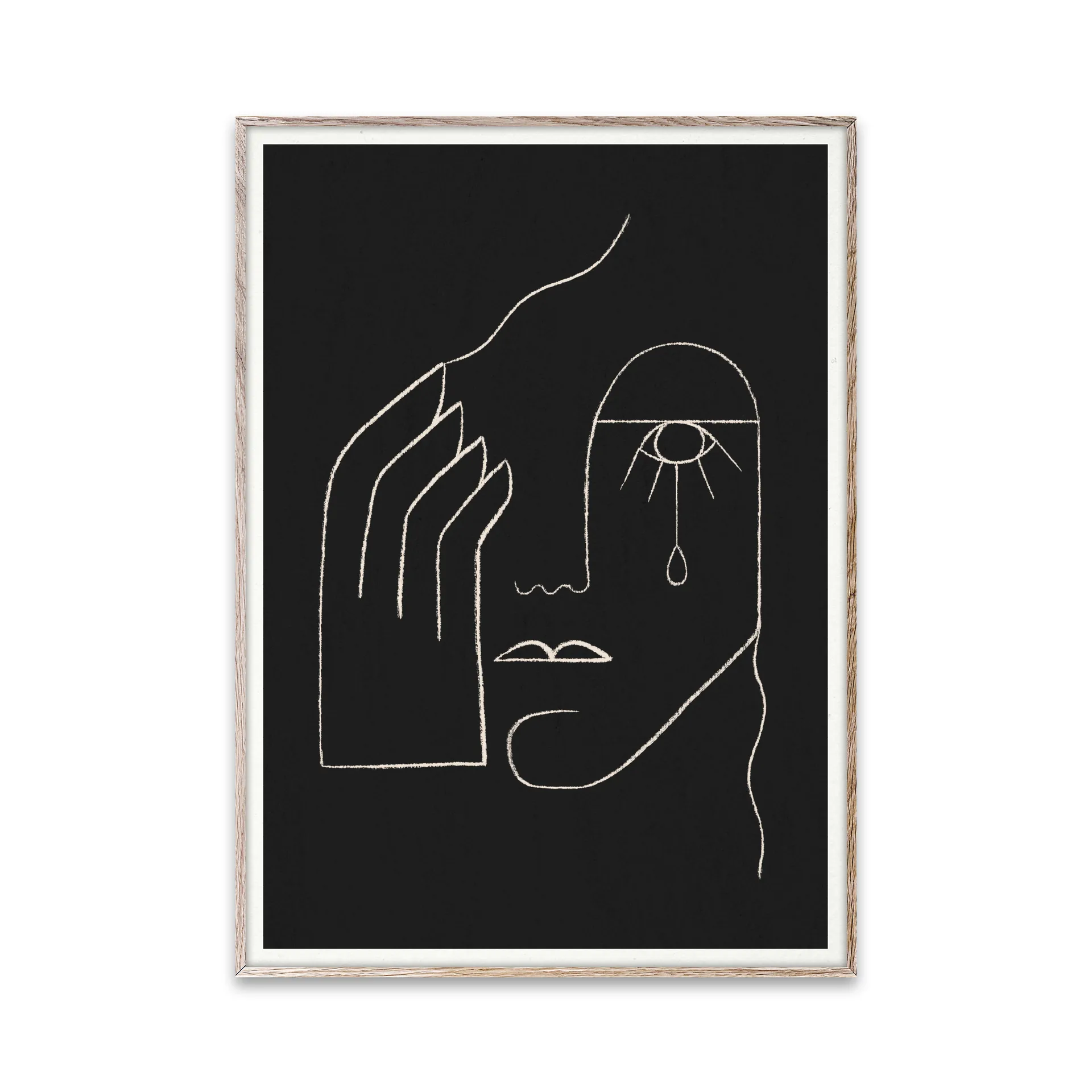 Poster Single Tear, 30x40 cm Paper Collective