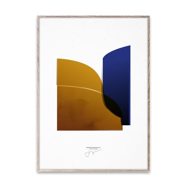 Poster Sketchbook Abstract 04 , 50x70 cm Paper Collective