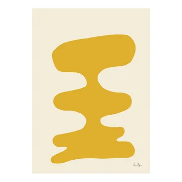 Poster Soft Yellow - 30x40 cm - Paper Collective