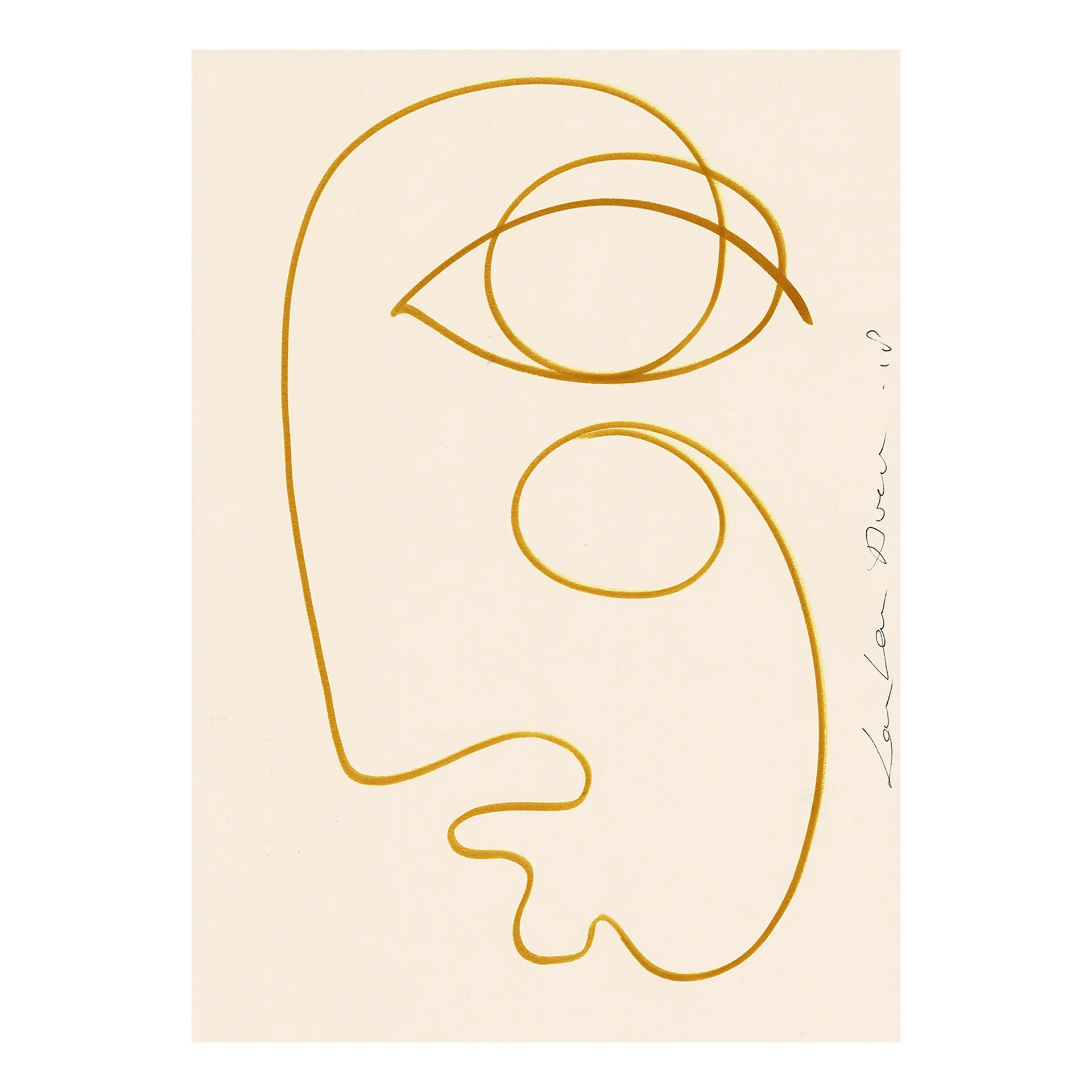 Poster Sun-kissed, 50x70 cm Paper Collective