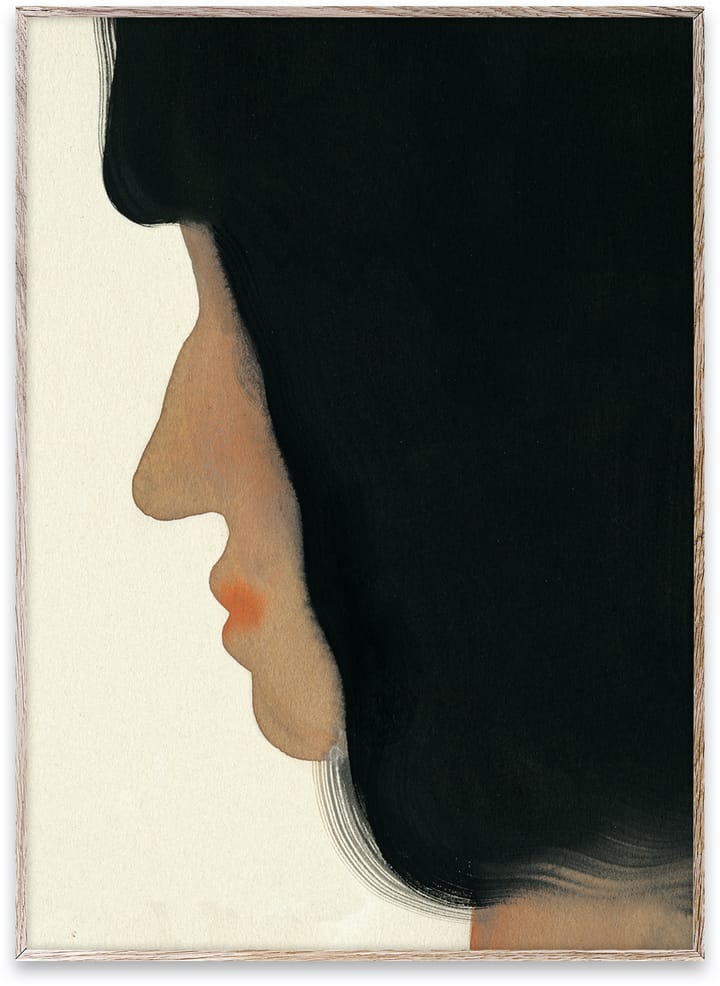 Poster The Black Hair , 50x70 cm Paper Collective