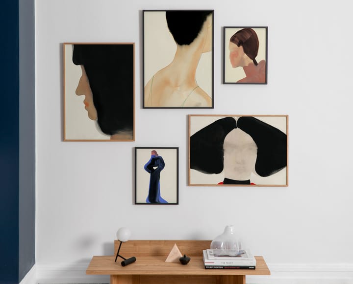 Poster The Black Hair , 50x70 cm Paper Collective