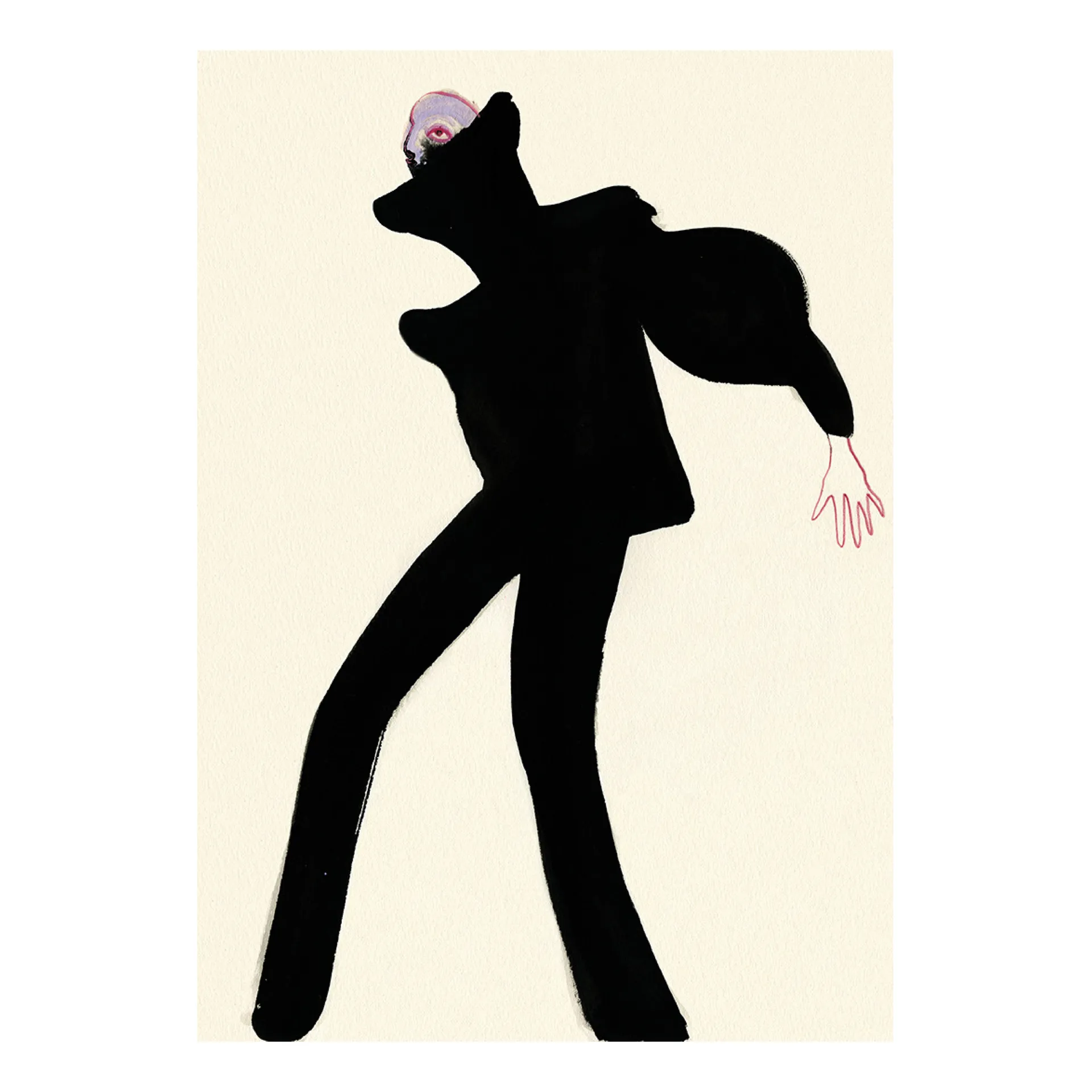 Poster The Crow , 50x70 cm Paper Collective