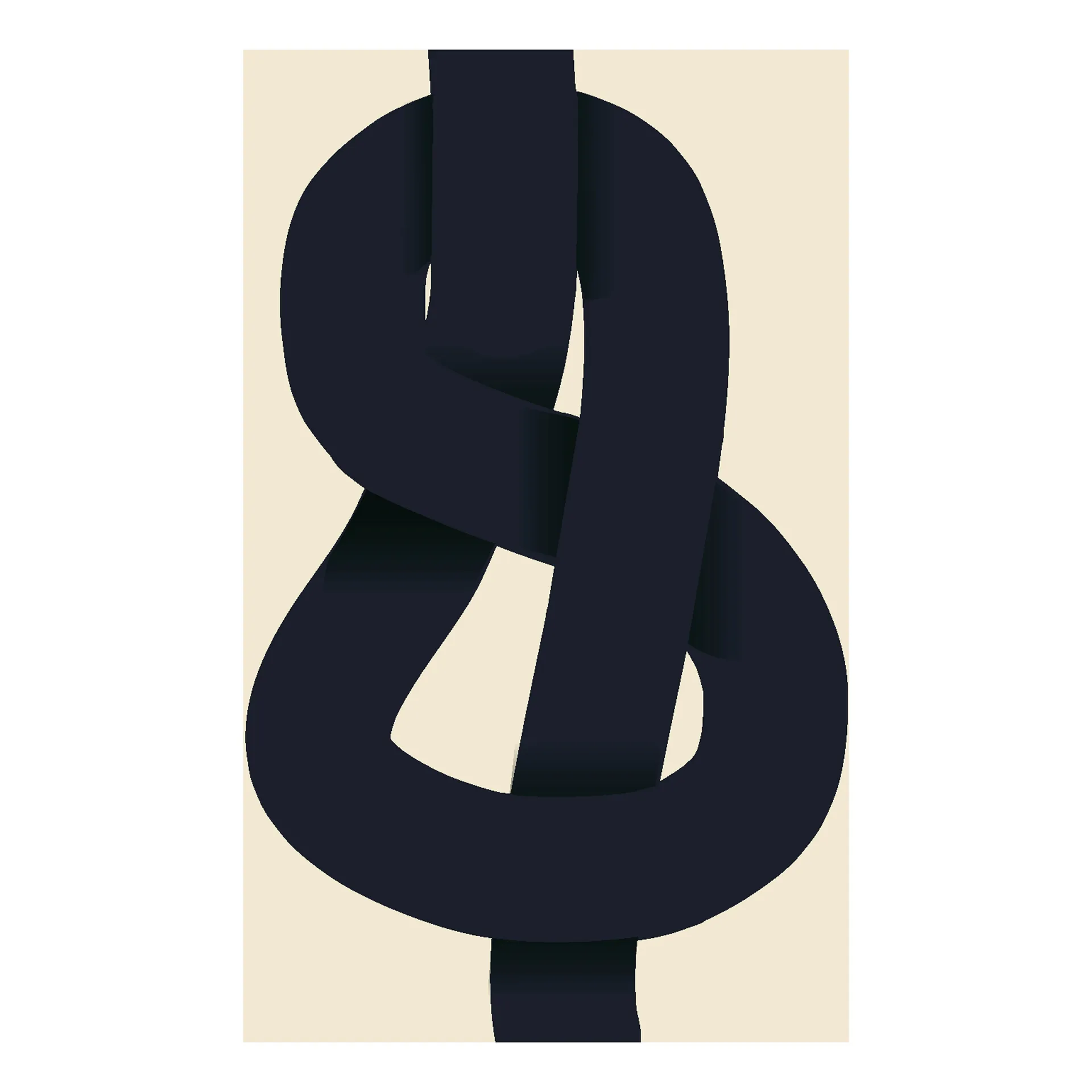 Poster The Knot , 50x70 cm Paper Collective