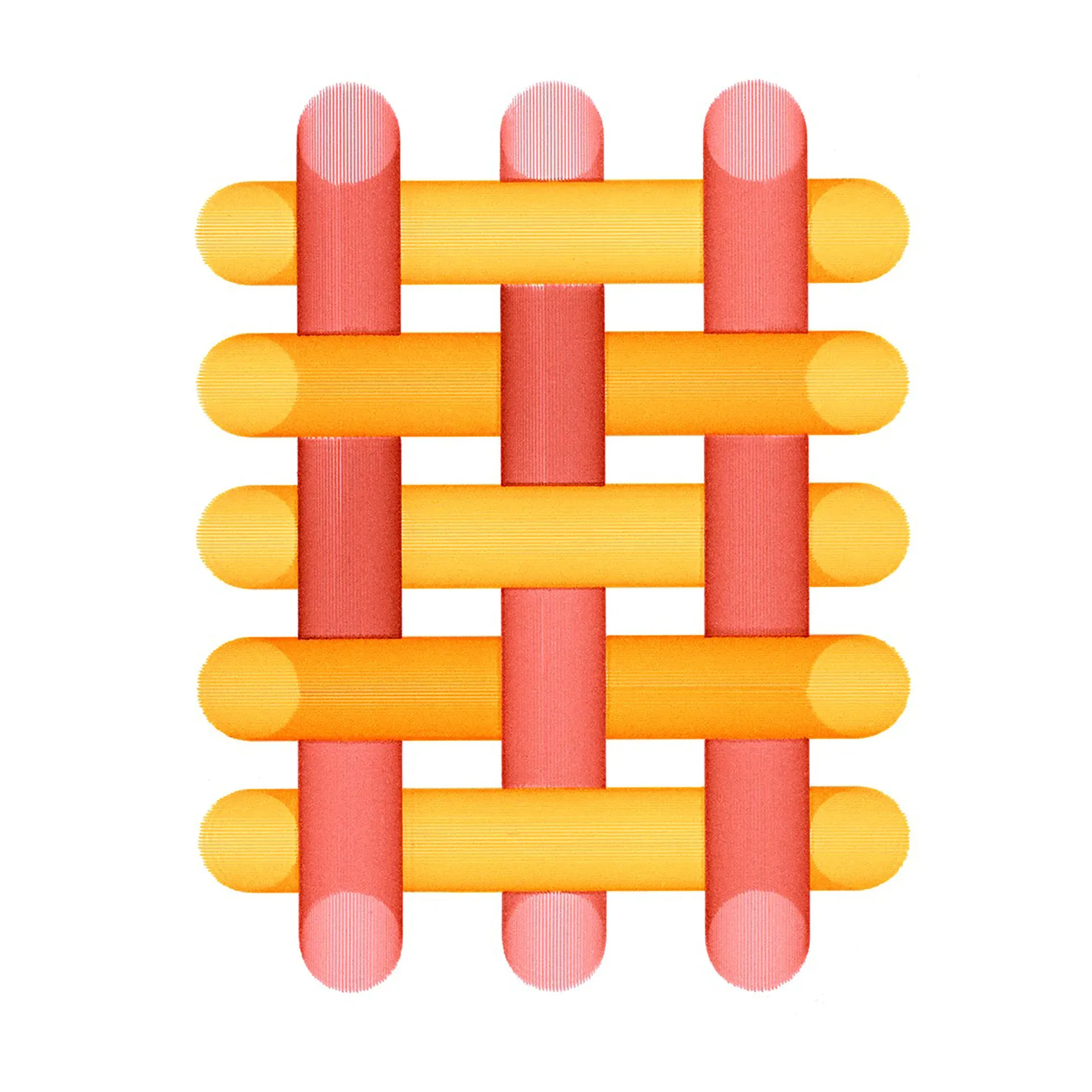 The Weave poster, 30x40 cm Paper Collective