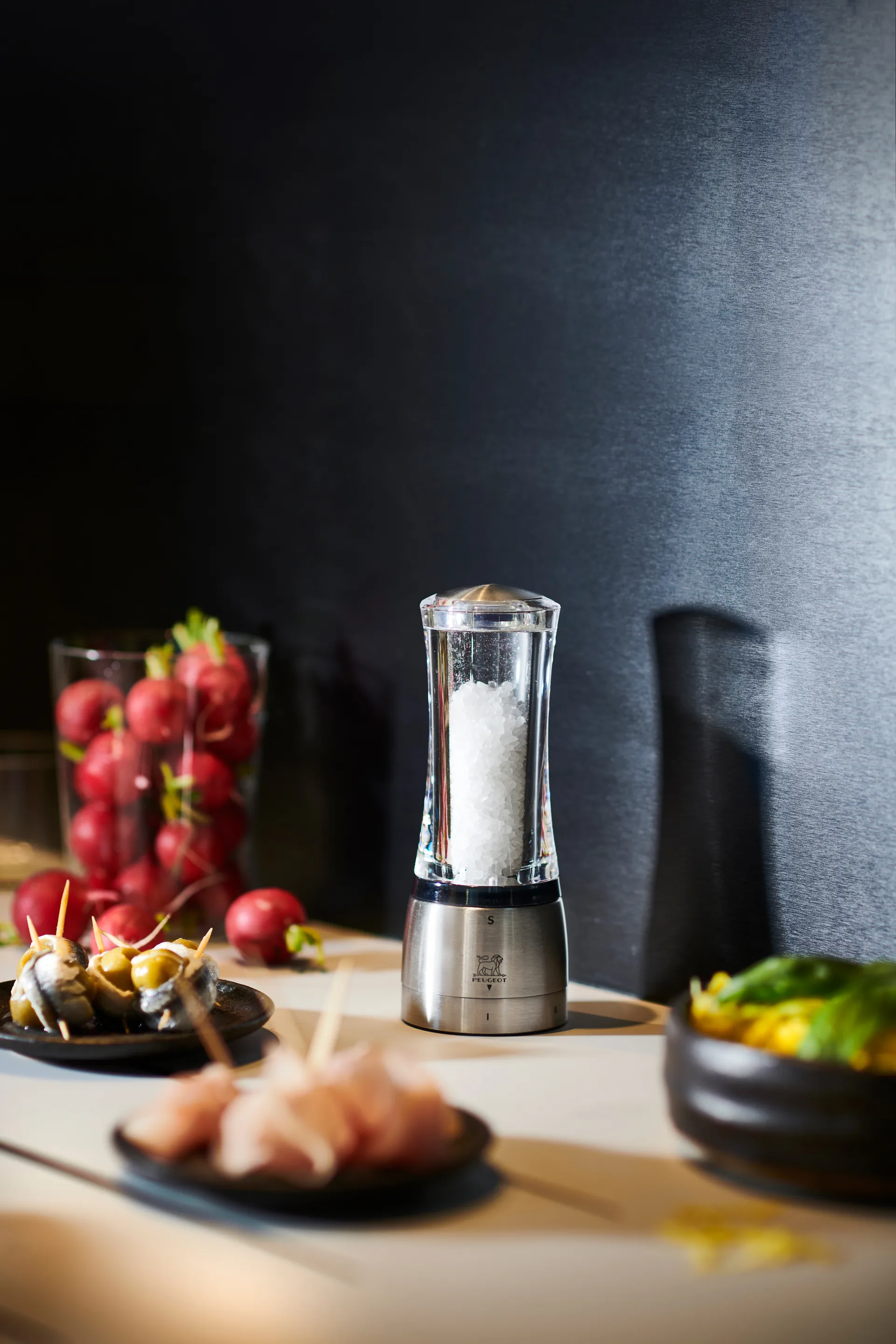 Macinasale Daman Z 16 cm, Nero Peugeot