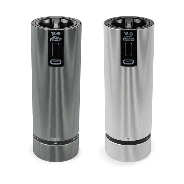 Macinasale e pepe Line Z DUO Electric 2 pezzi - Aluminium-carbon - Peugeot