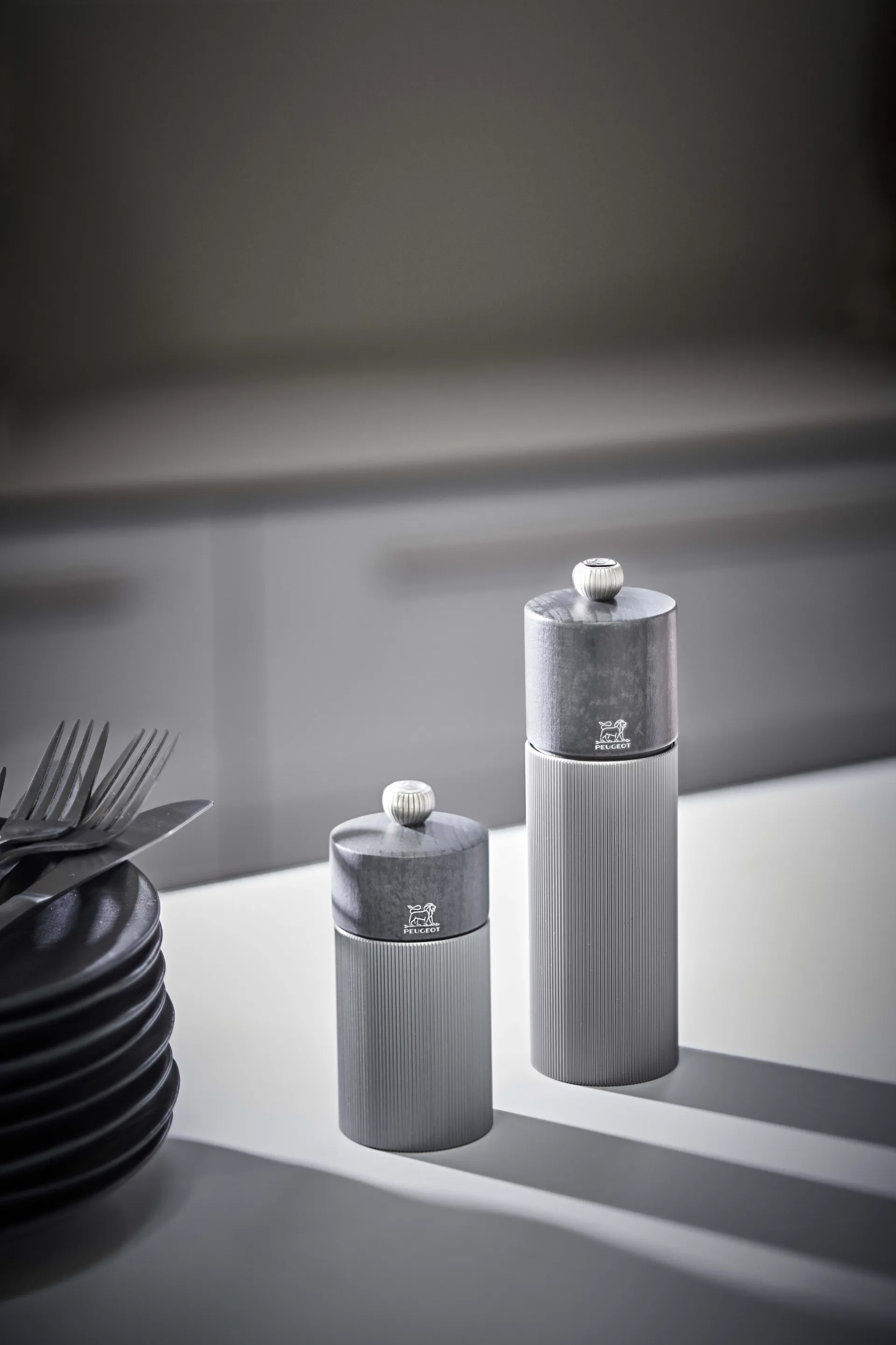 Macinasale Line Natural 18 cm, Legno, alluminio Peugeot