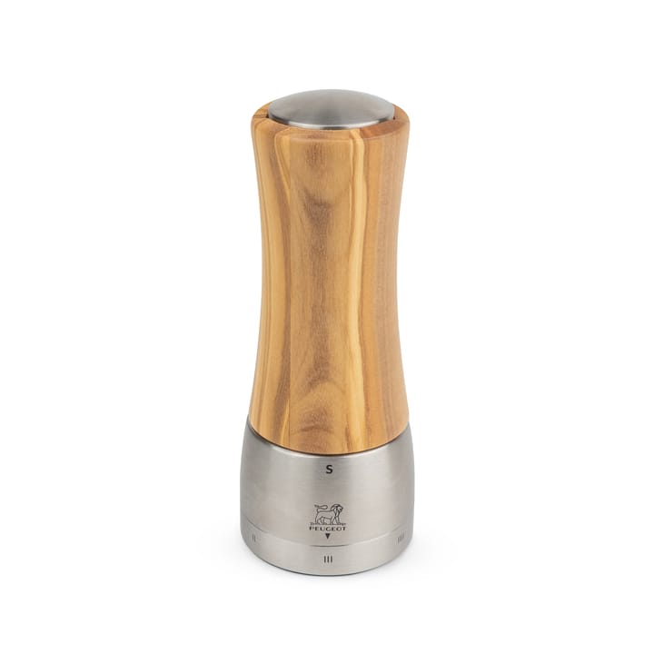 Macinasale Madras 16 cm - legno d'ulivo-acciaio inox - Peugeot