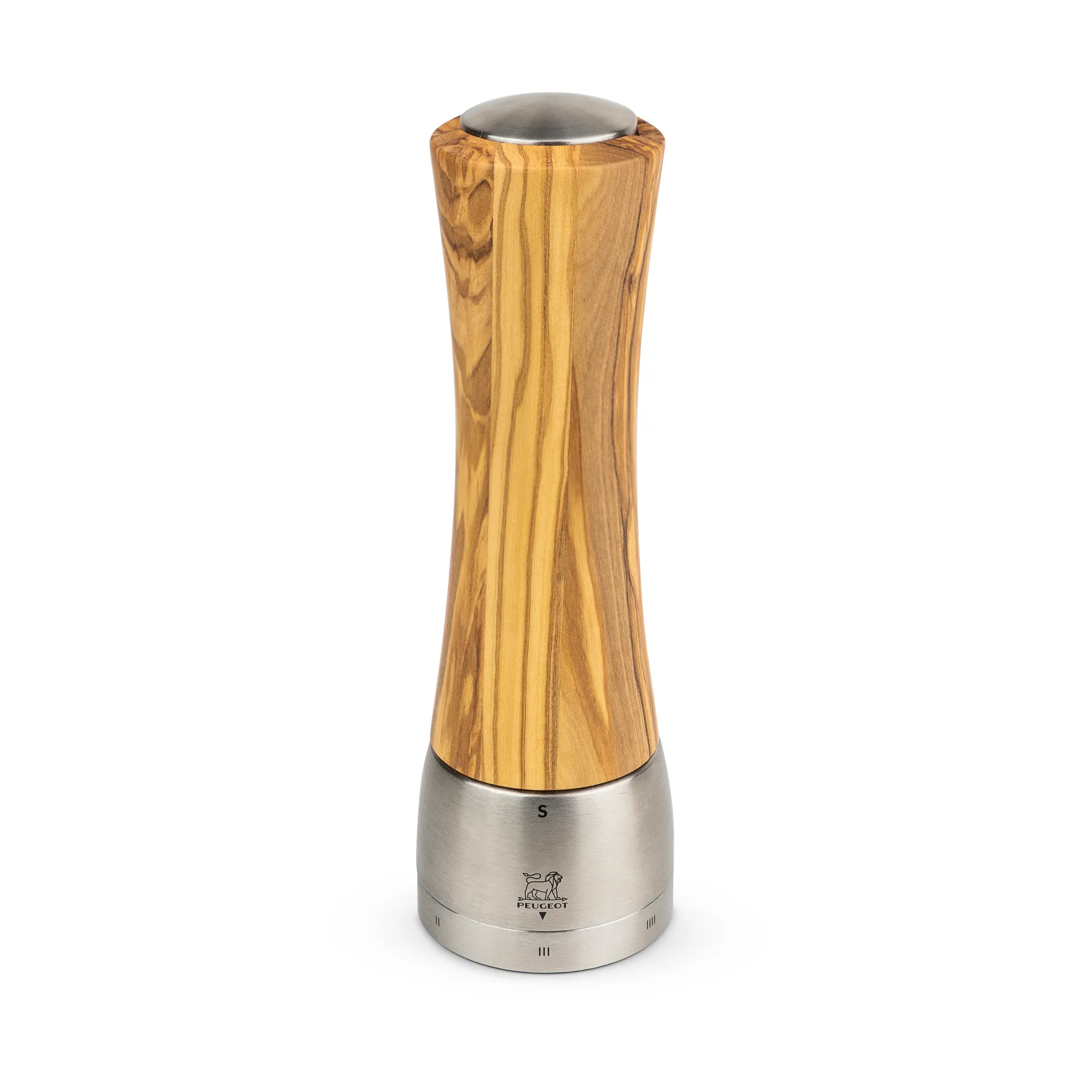 Macinasale Madras Z 21 cm, Olive wood-acciaio inox Peugeot