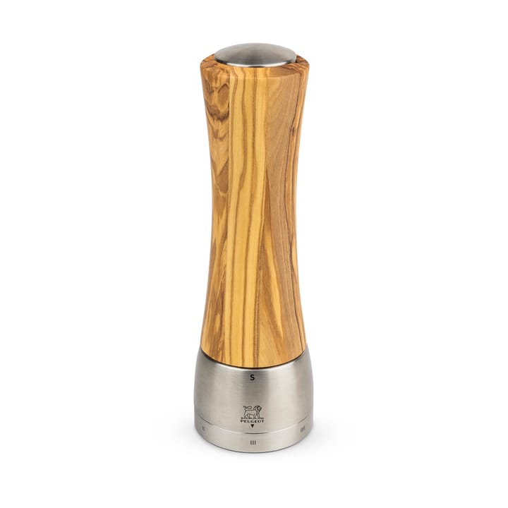 Macinasale Madras Z 21 cm - Olive wood-acciaio inox - Peugeot