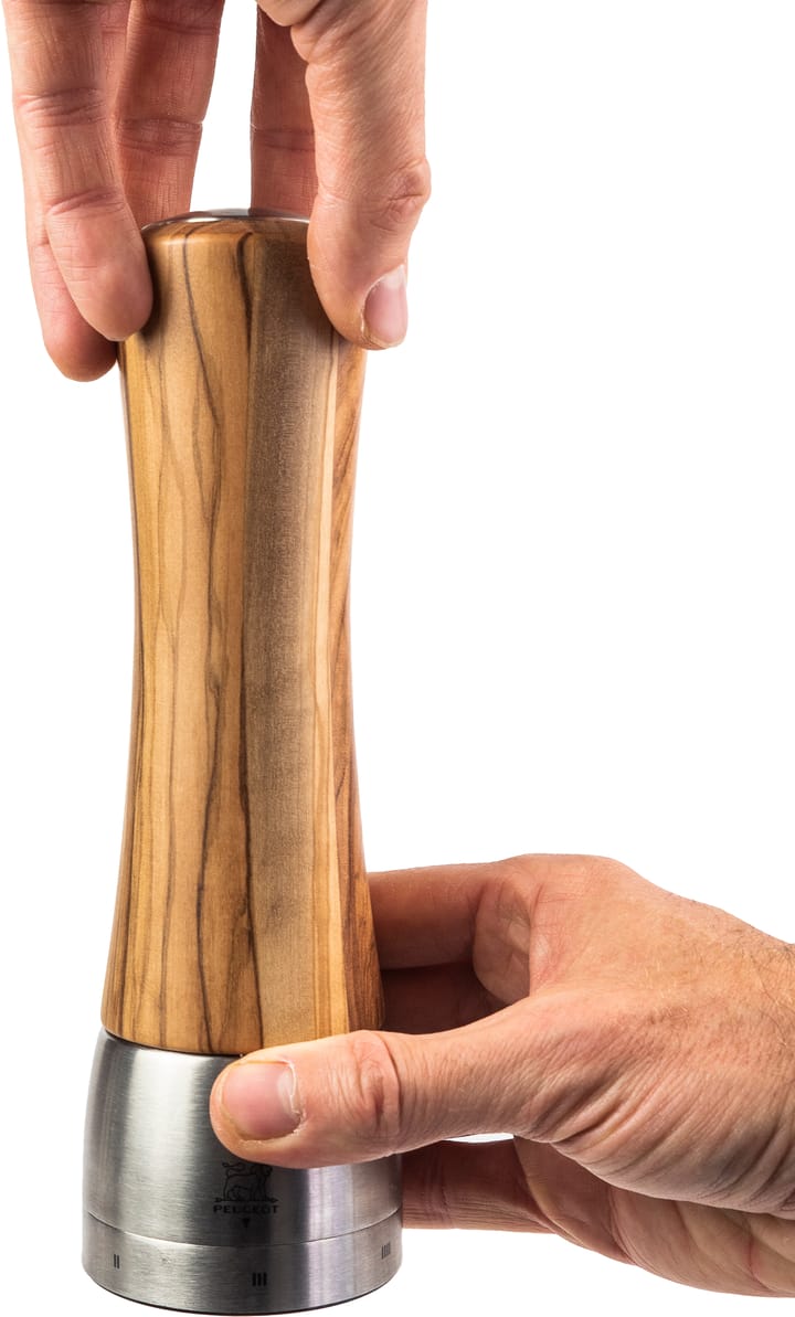 Macinasale Madras Z 21 cm, Olive wood-acciaio inox Peugeot