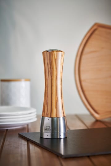 Macinasale Madras Z 21 cm - Olive wood-acciaio inox - Peugeot
