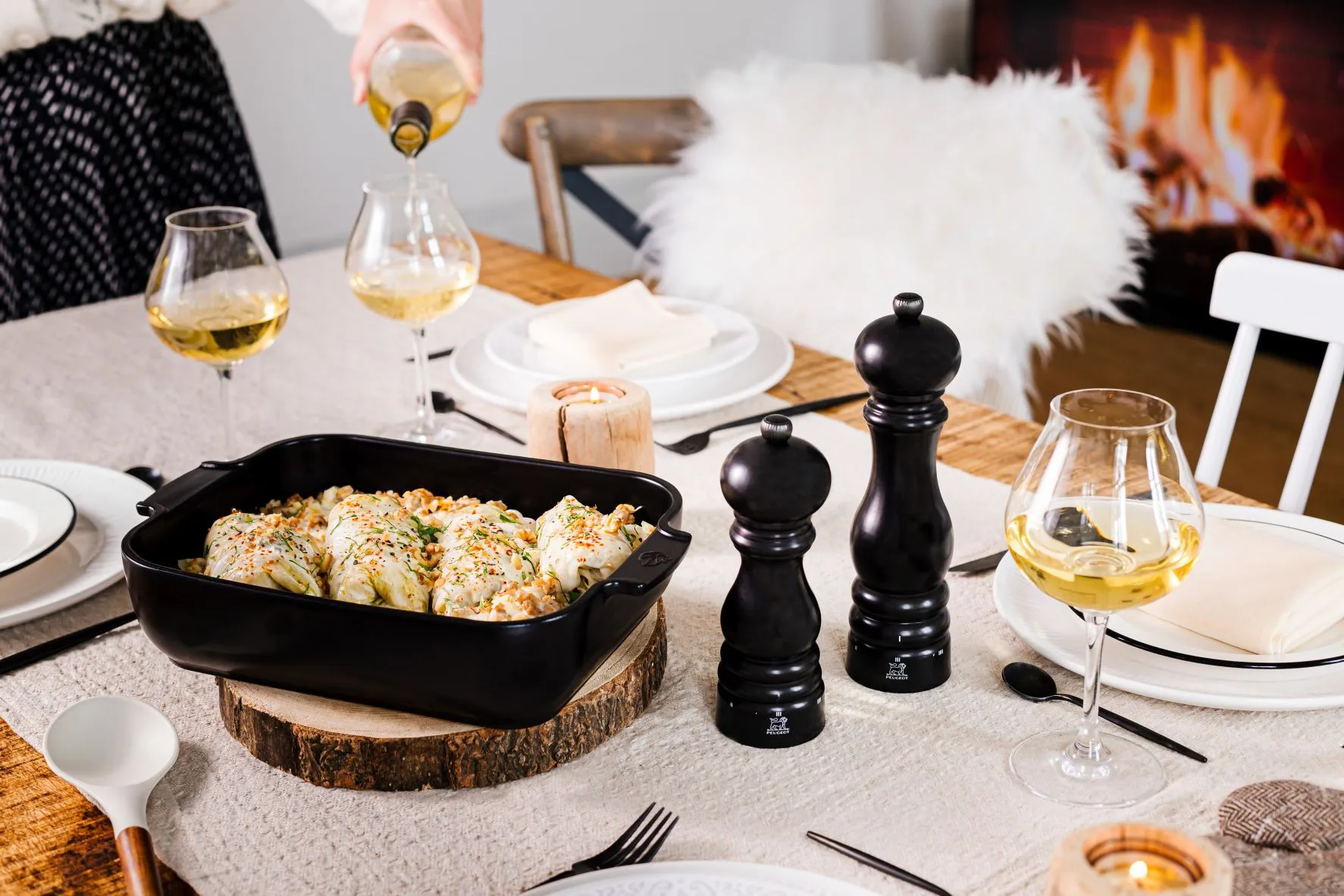 Macinasale Paris u'Select 22 cm, Satin black Peugeot