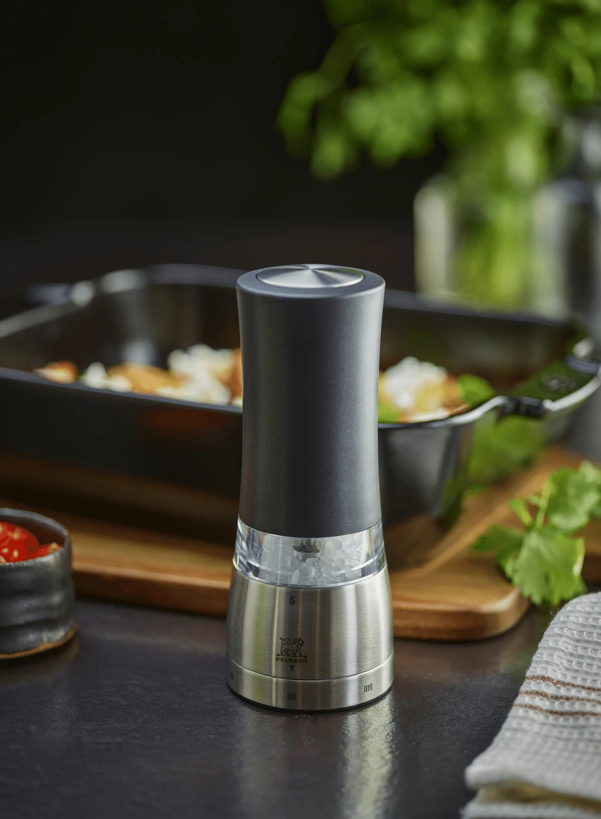Macinino elettrico per sale Daman 16 cm, Nero Peugeot