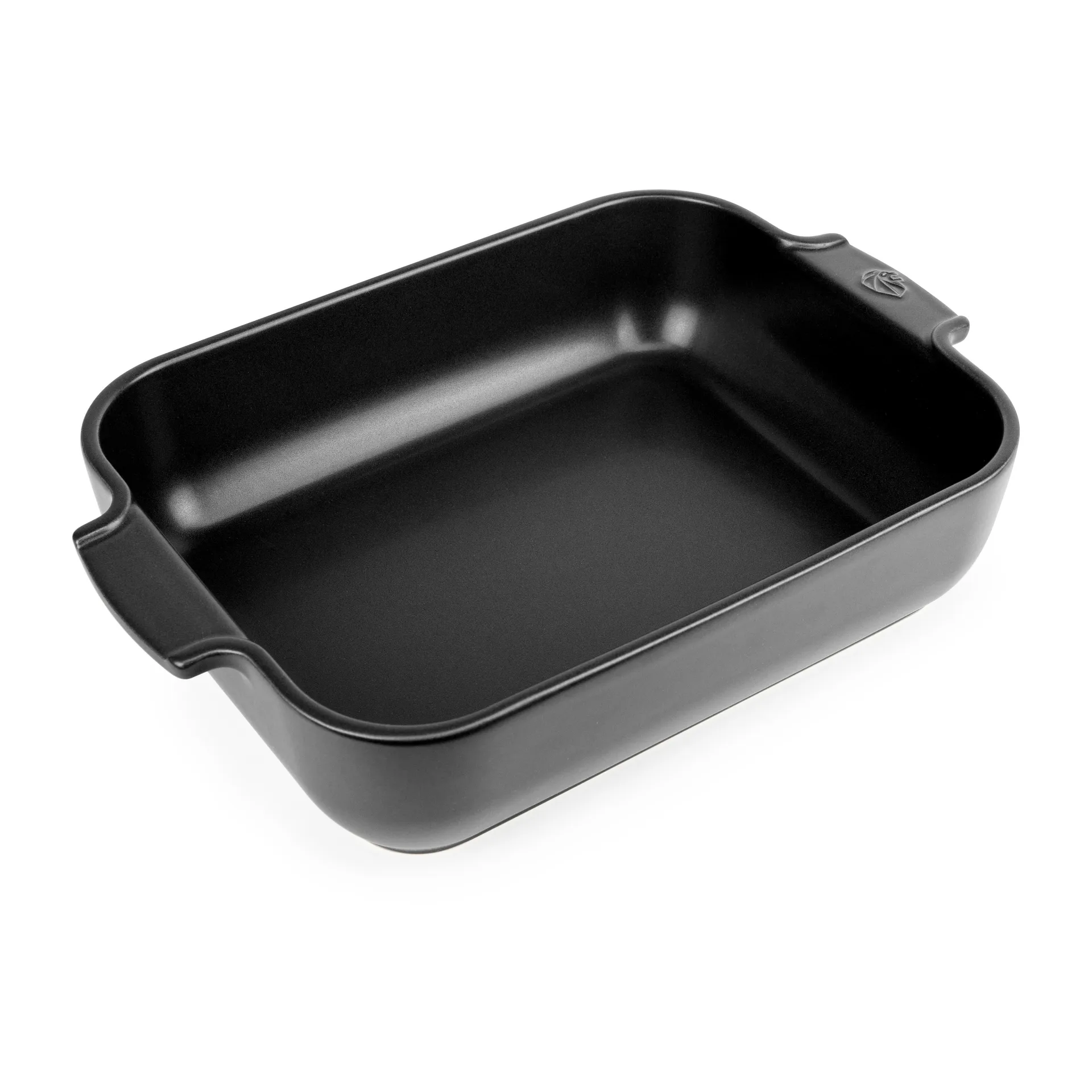 Piatto in ceramica Appolia 16x25 cm, Satin black Peugeot