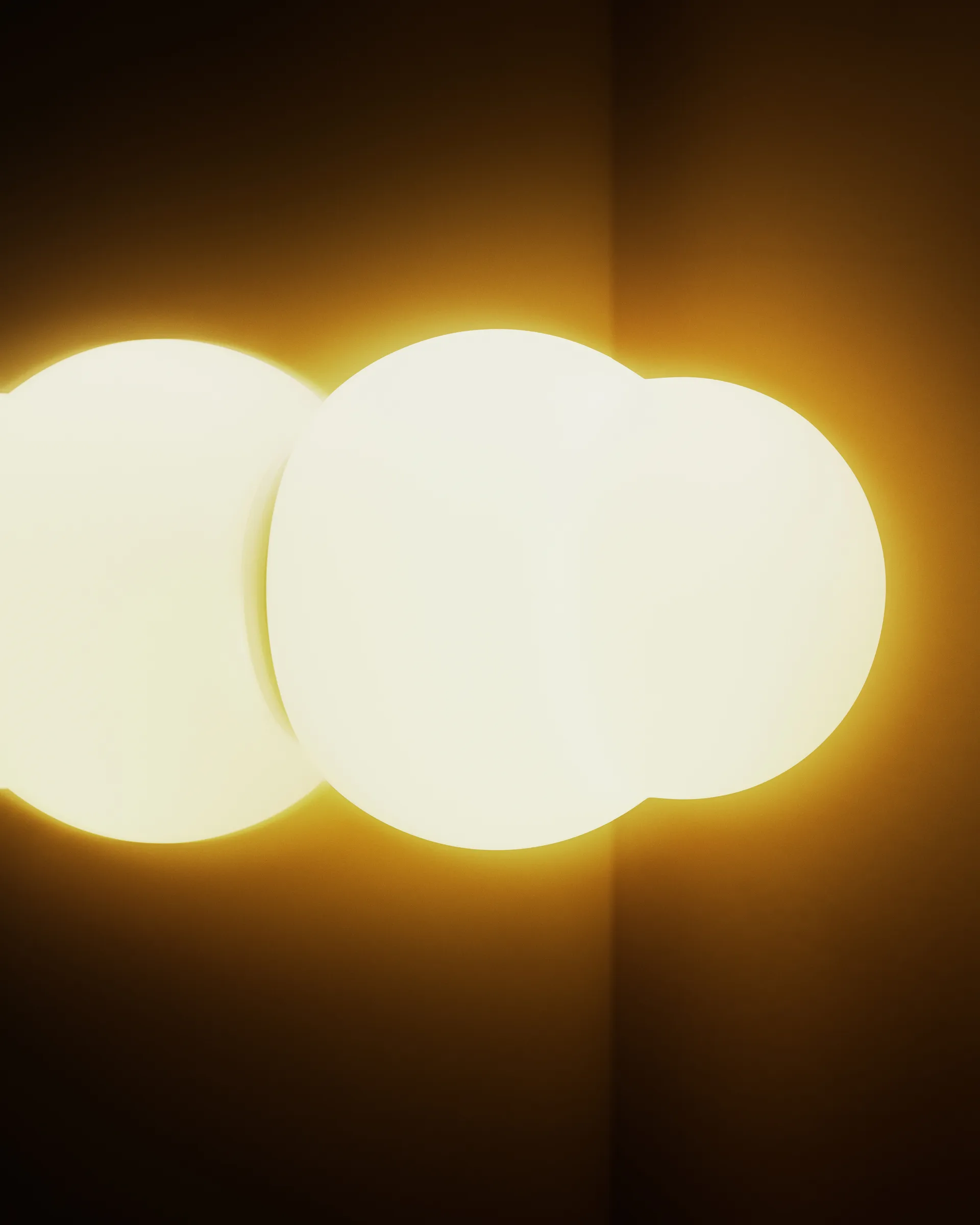 Fall 11 lampada da parete, Bianco Pholc