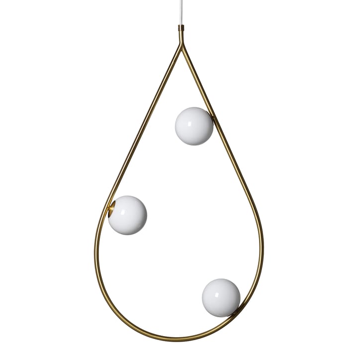 Lampada a sospensione Pearls 80 - ottone - Pholc