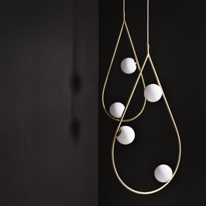 Lampada a sospensione Pearls 80 - ottone - Pholc