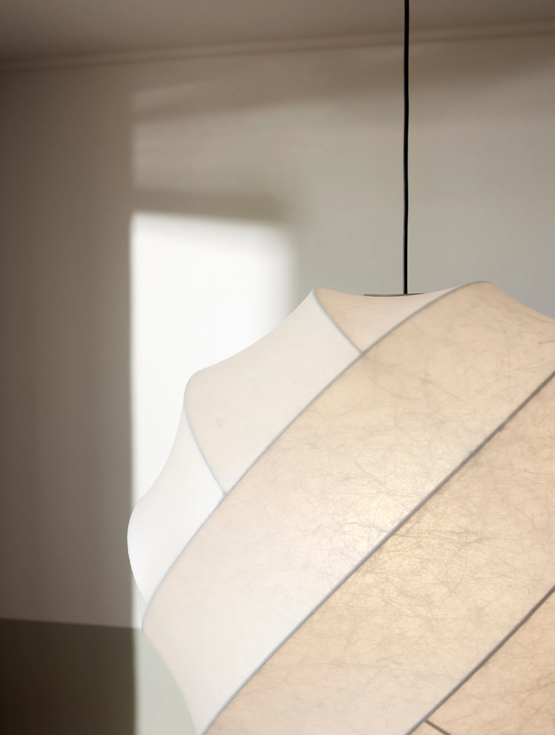 Lampada a sospensione Turner 65, Bianco Pholc