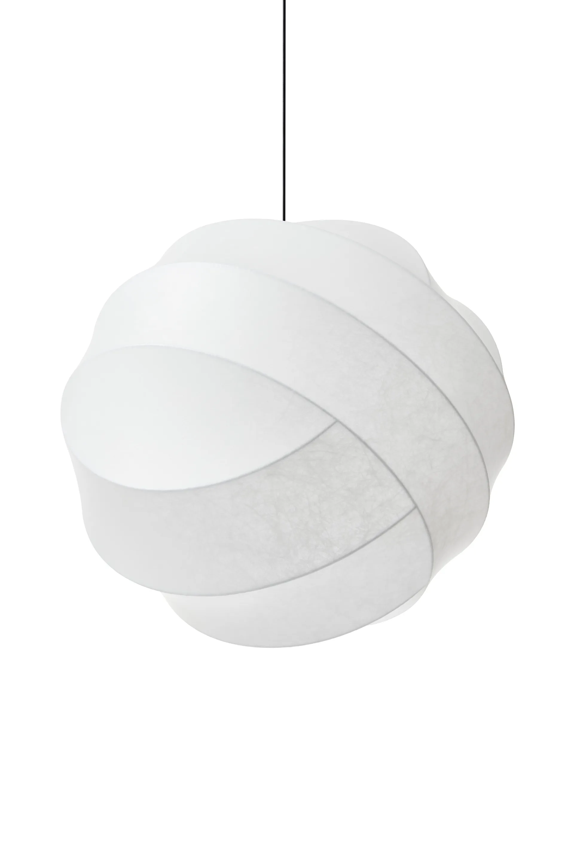 Lampada a sospensione Turner 65, Bianco Pholc