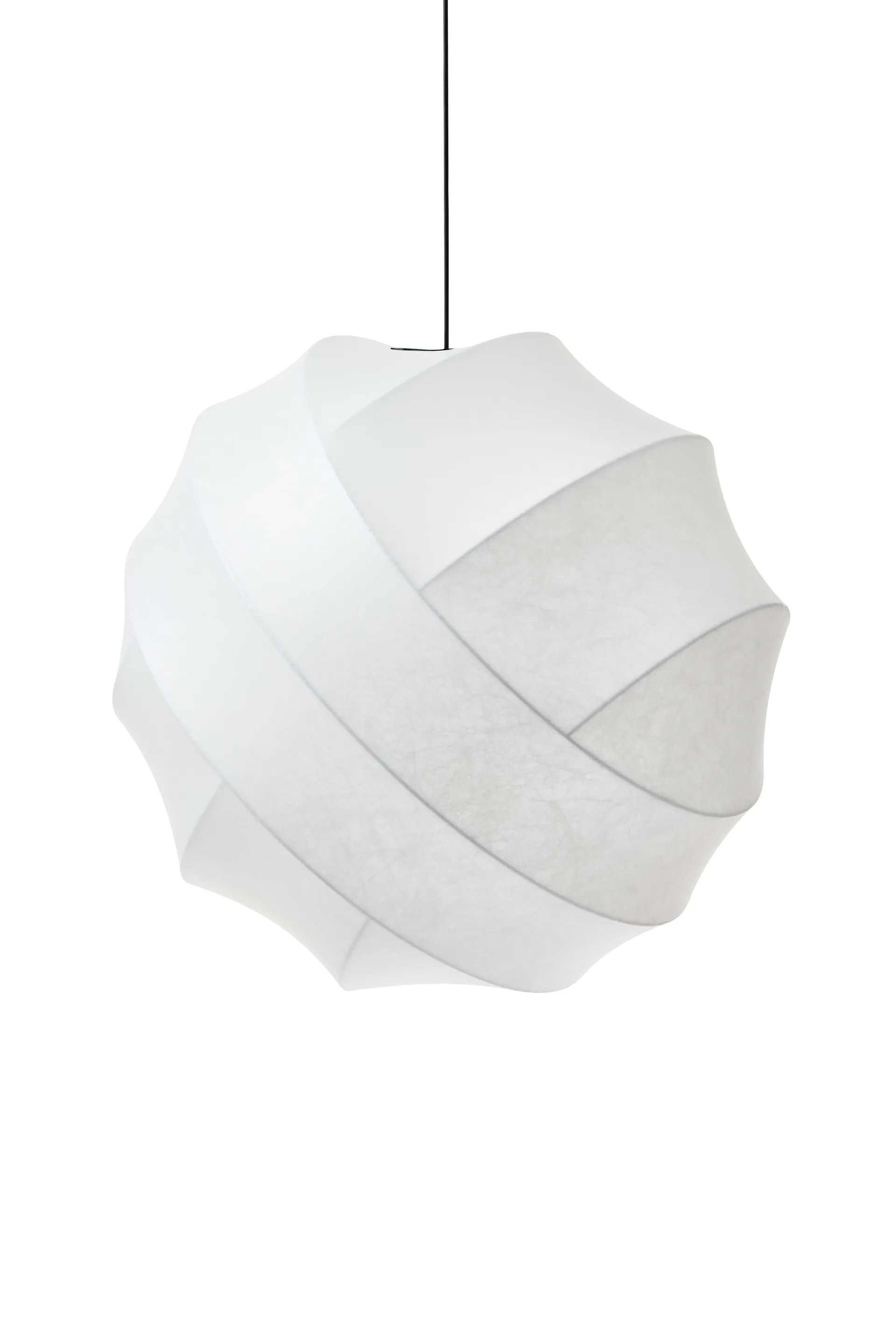 Lampada a sospensione Turner 65, Bianco Pholc