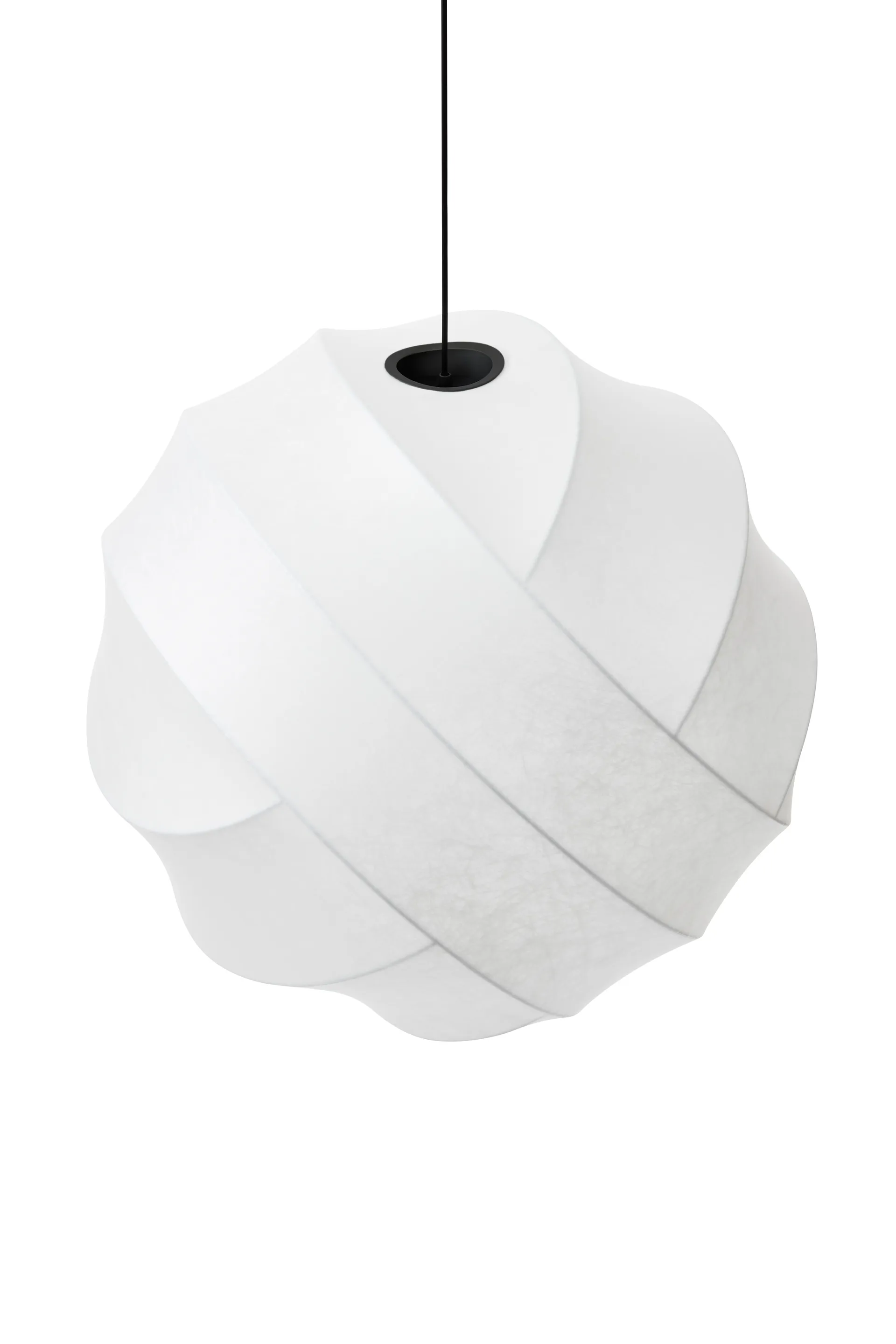 Lampada a sospensione Turner 65, Bianco Pholc