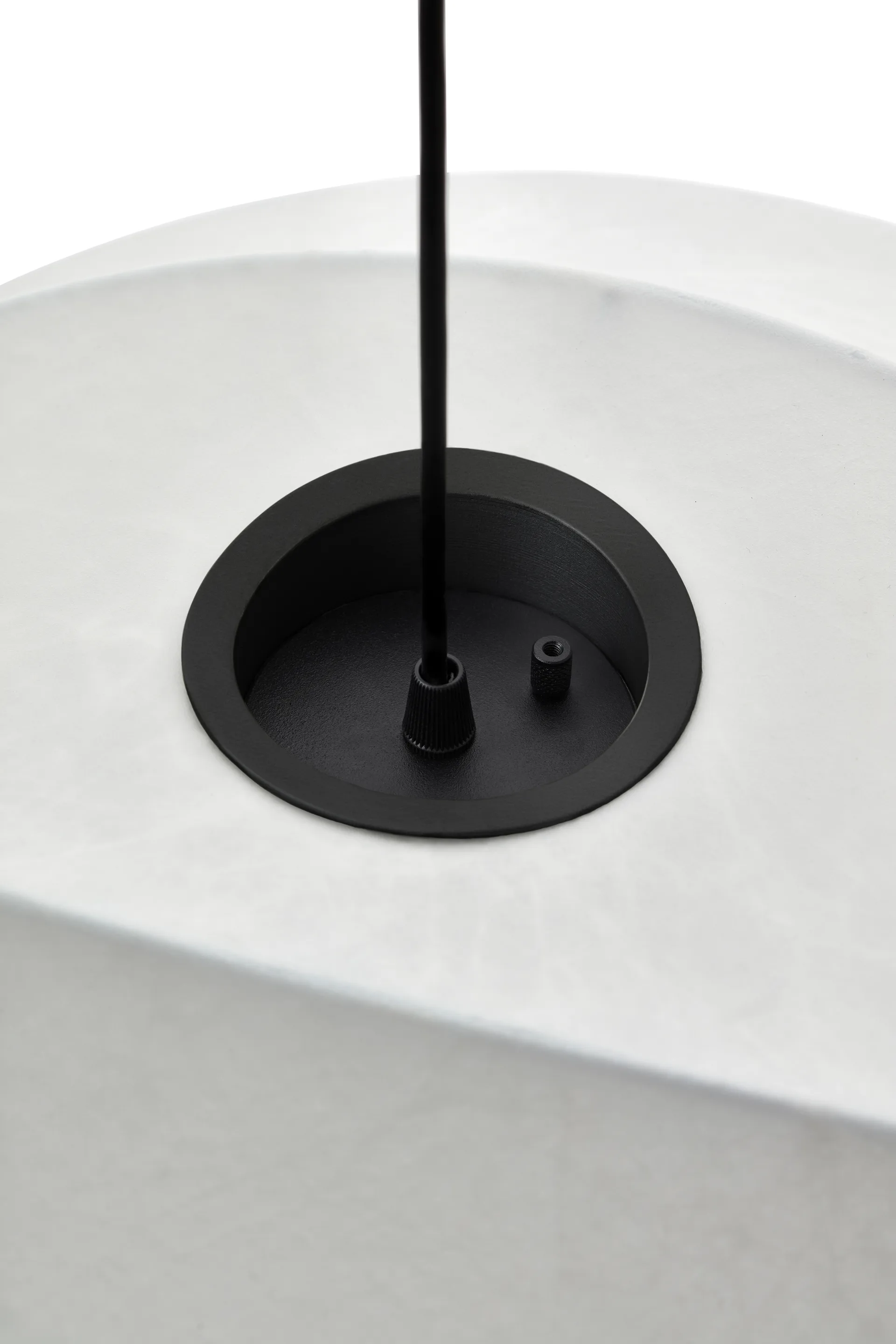 Lampada a sospensione Turner 65, Bianco Pholc