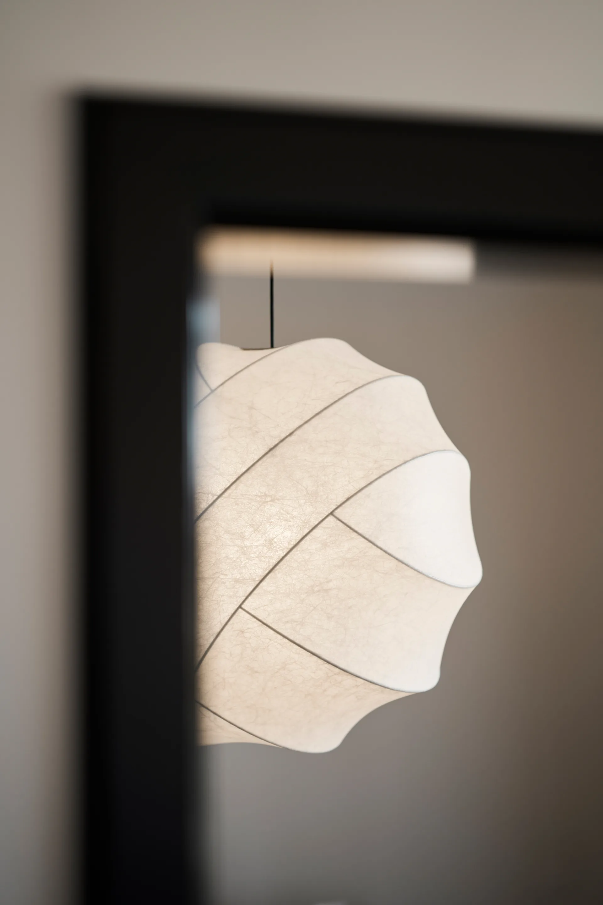 Lampada a sospensione Turner 65, Bianco Pholc