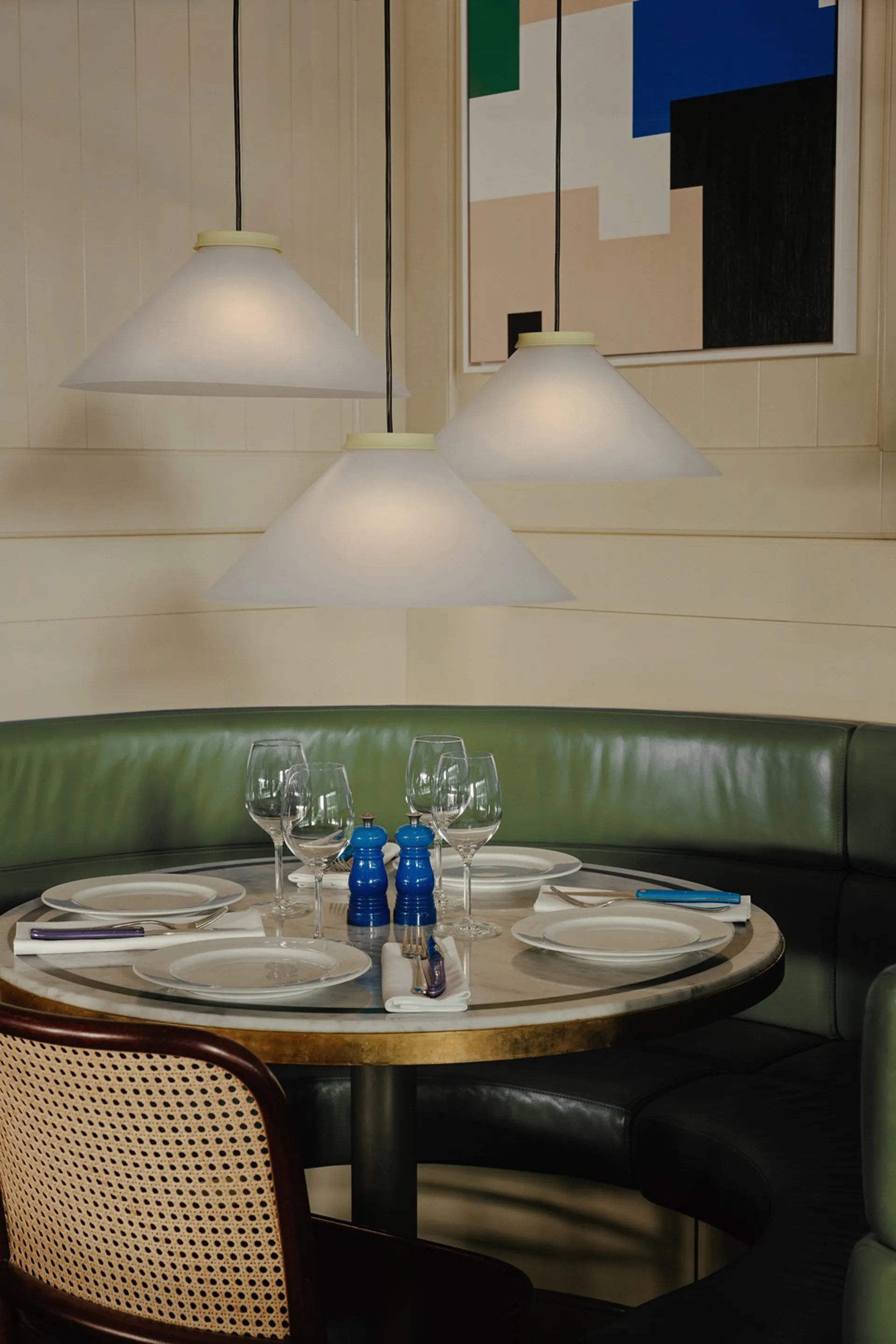 Lampadario Aline 40, Camomilla Pholc