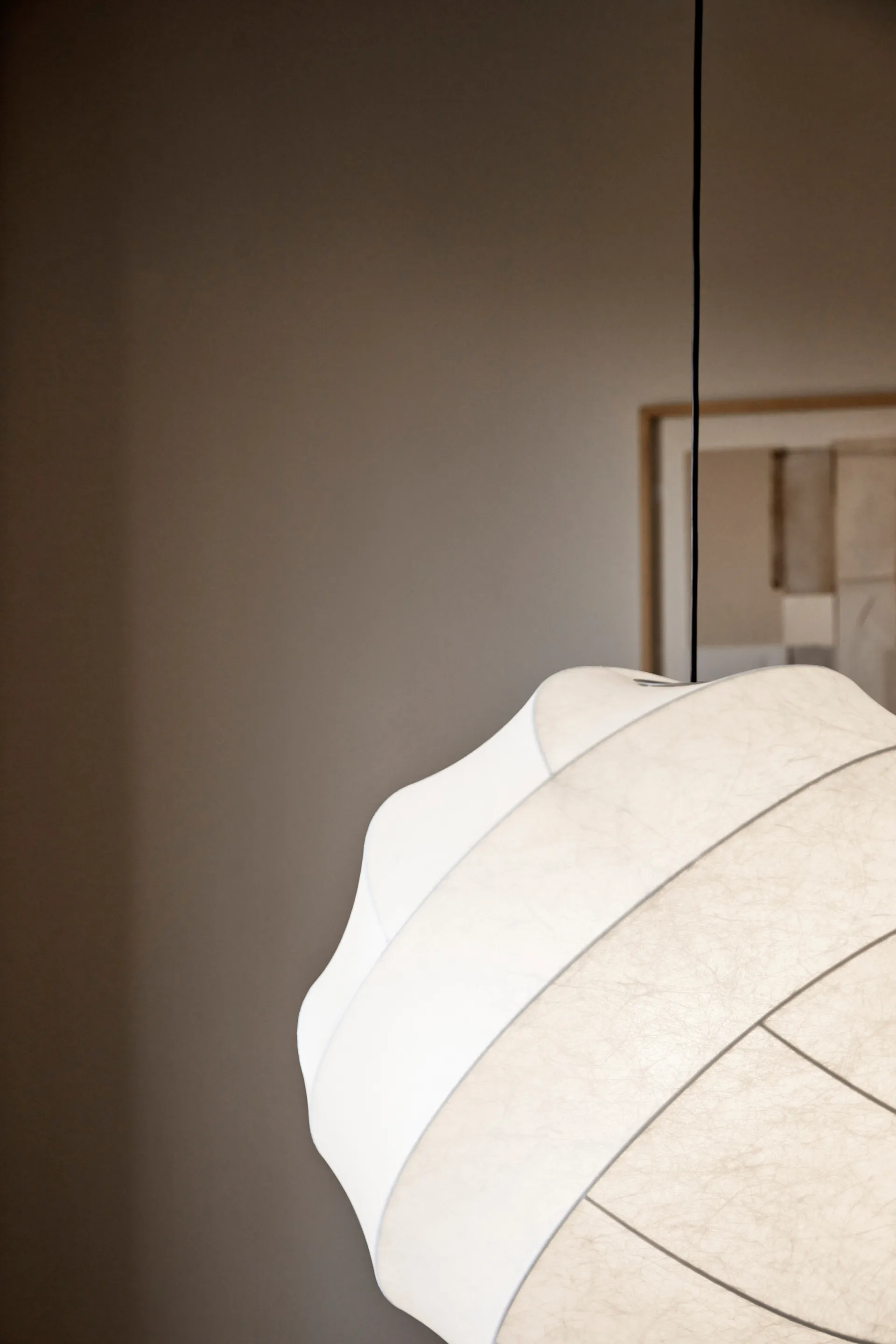 Lampadario Turner 50, Bianco Pholc