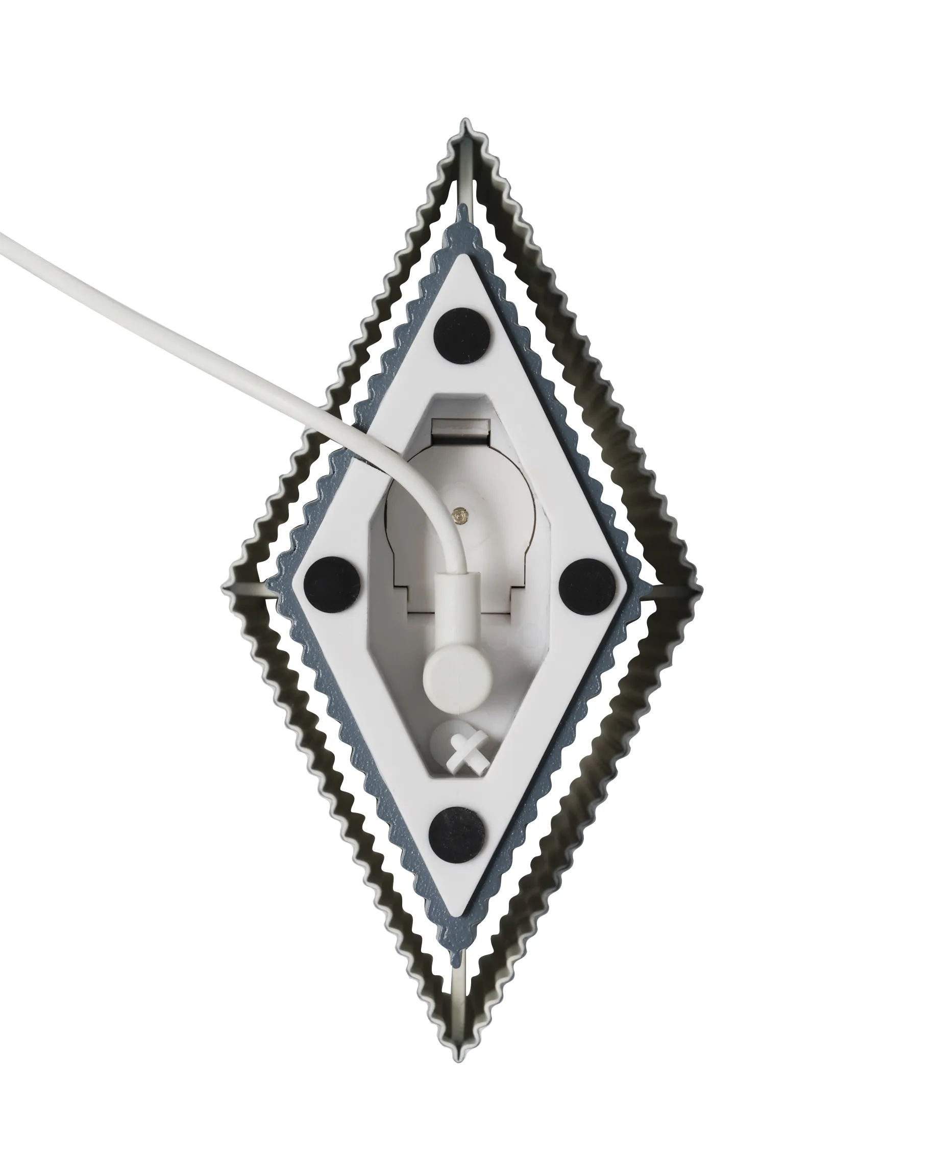 Romb Mini lampada da tavolo 19 cm, Cotone Pholc