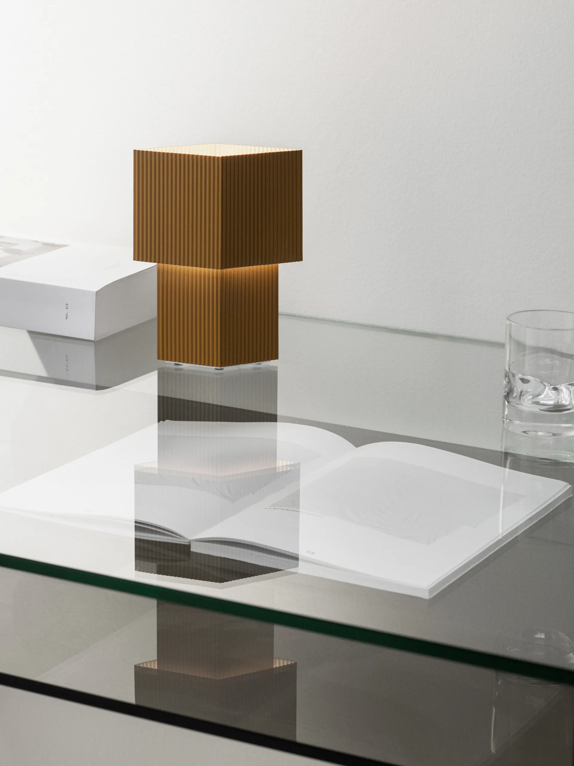 Romb Mini lampada da tavolo 19 cm, Cumin Pholc