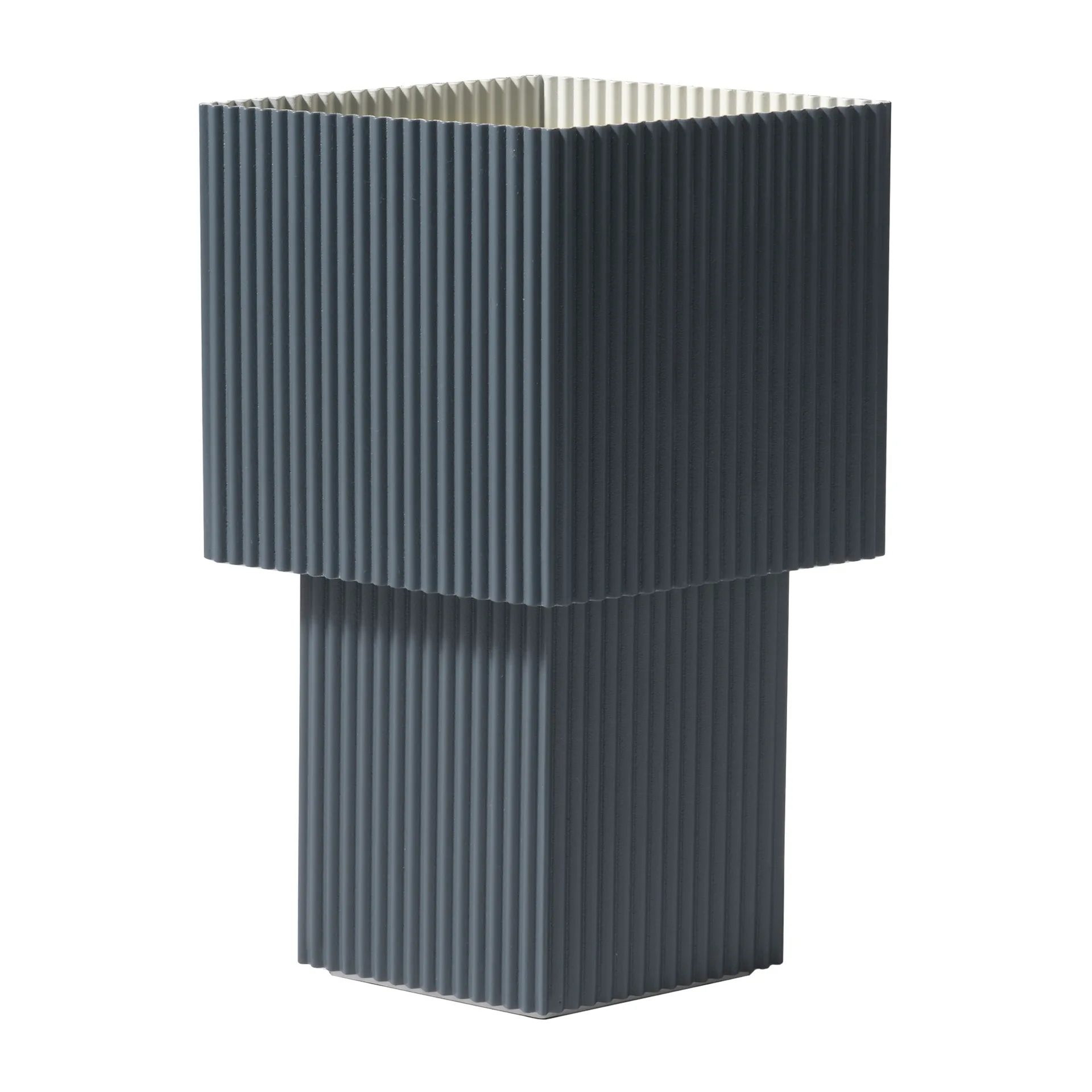 Romb Mini lampada da tavolo 19 cm, Stone blue Pholc